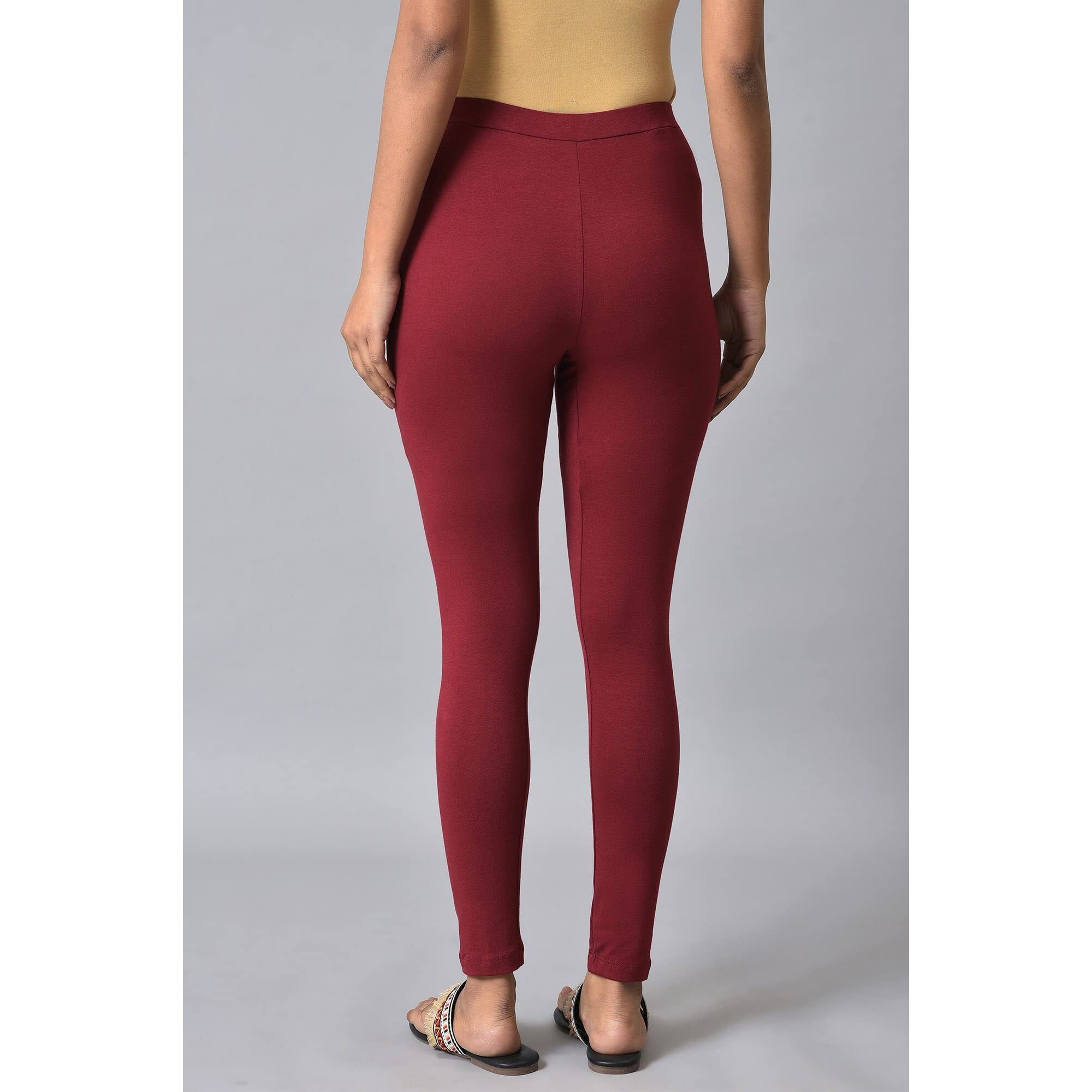 W For Woman Women's Regular Fit (Tight_Red_Wl)
