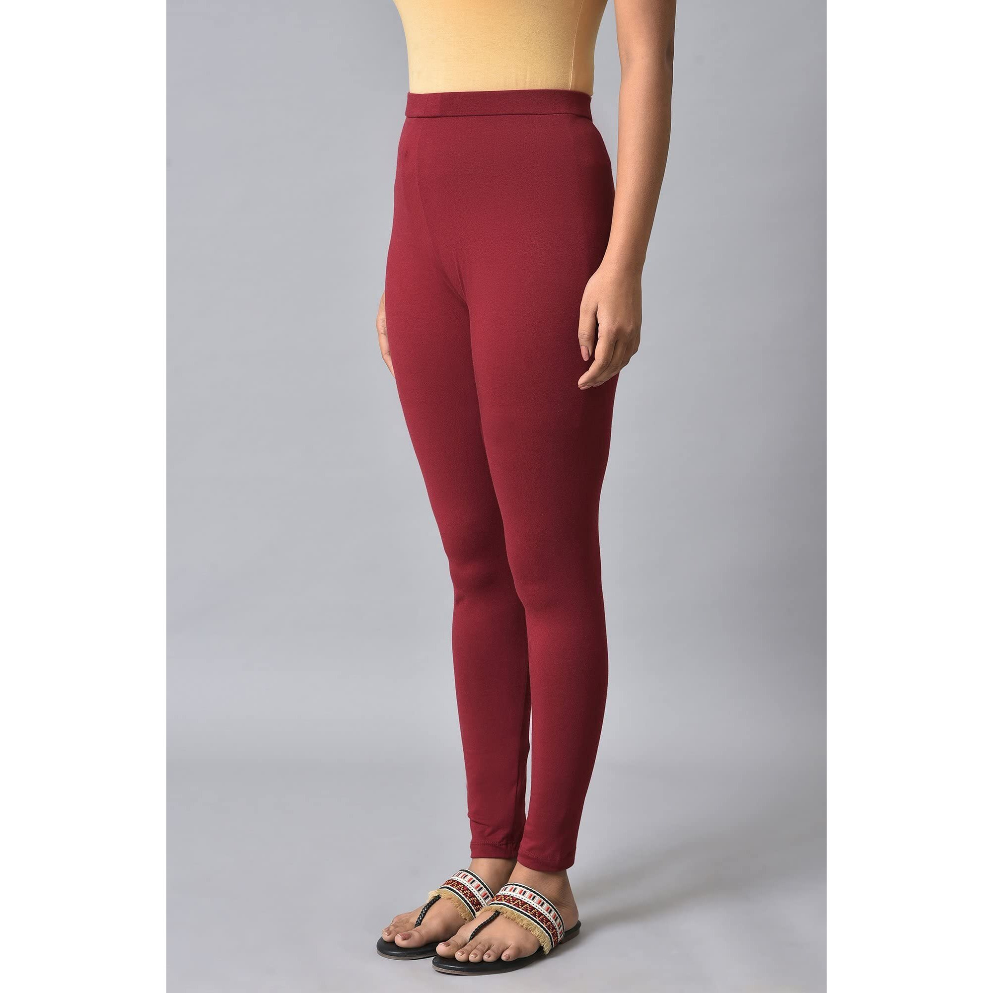 W For Woman Women's Regular Fit (Tight_Red_Wl)
