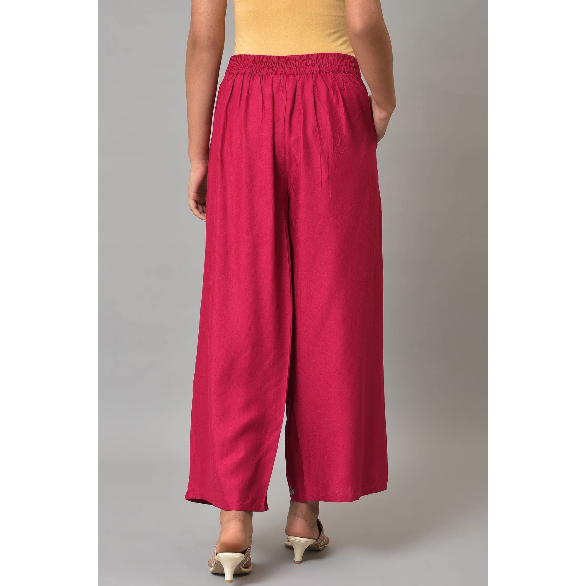 W For Woman W Strechable Parallel Pants For Women | Trousers For Women