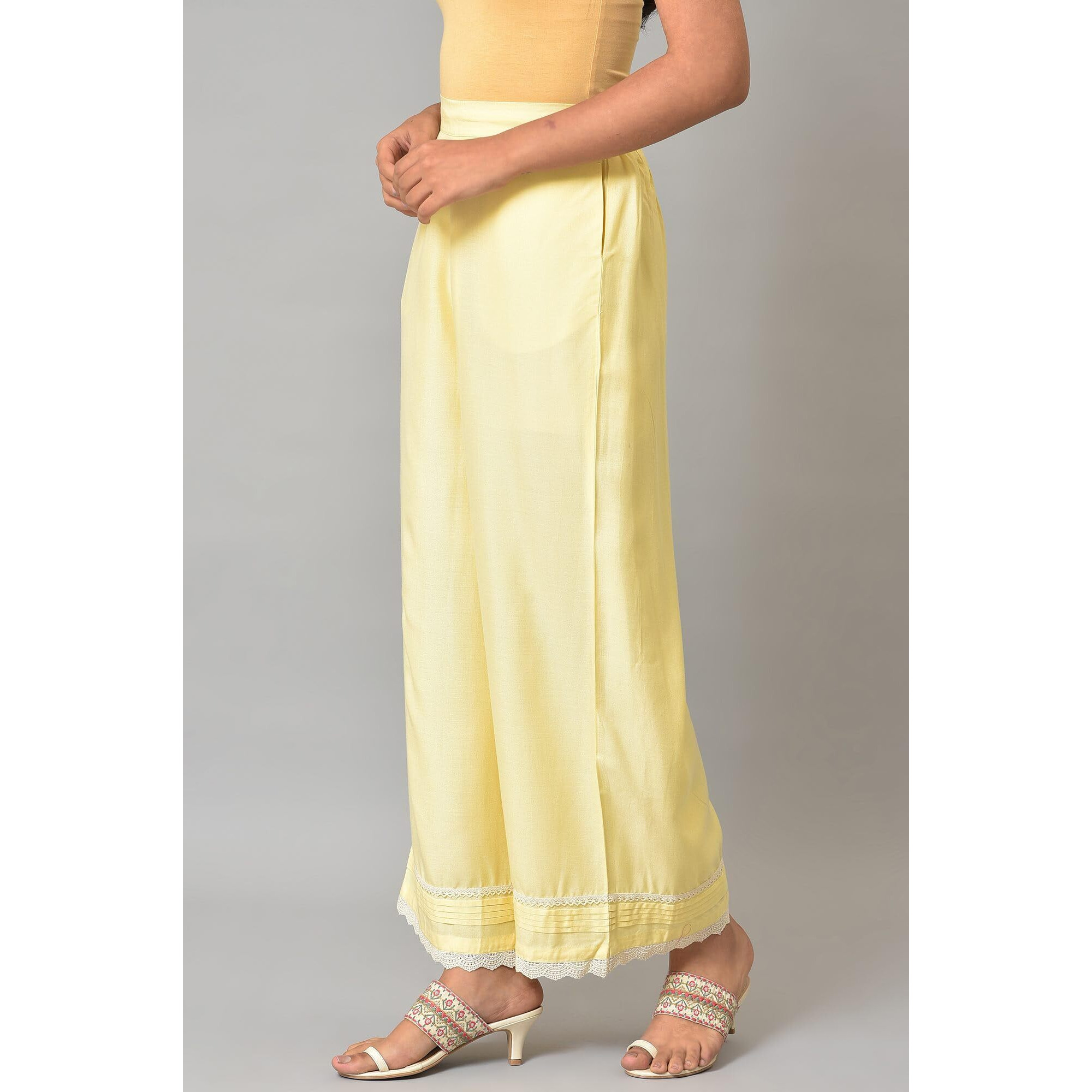 W Strechable Parallel Pants For Women | Trousers For Women | W For Woman