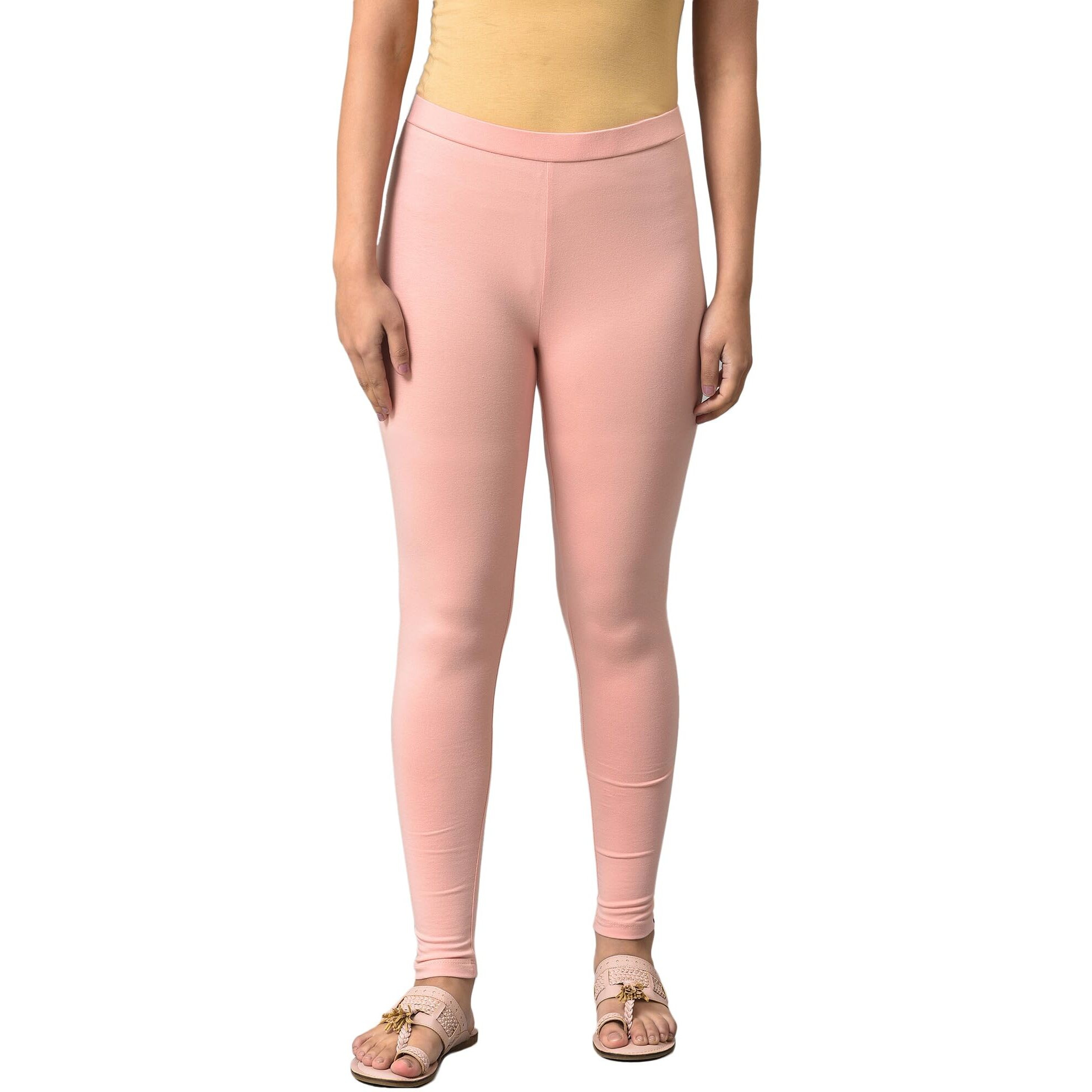 W For Woman Coral Cotton Jersey Tights_23Few60105-218896_S_Ws