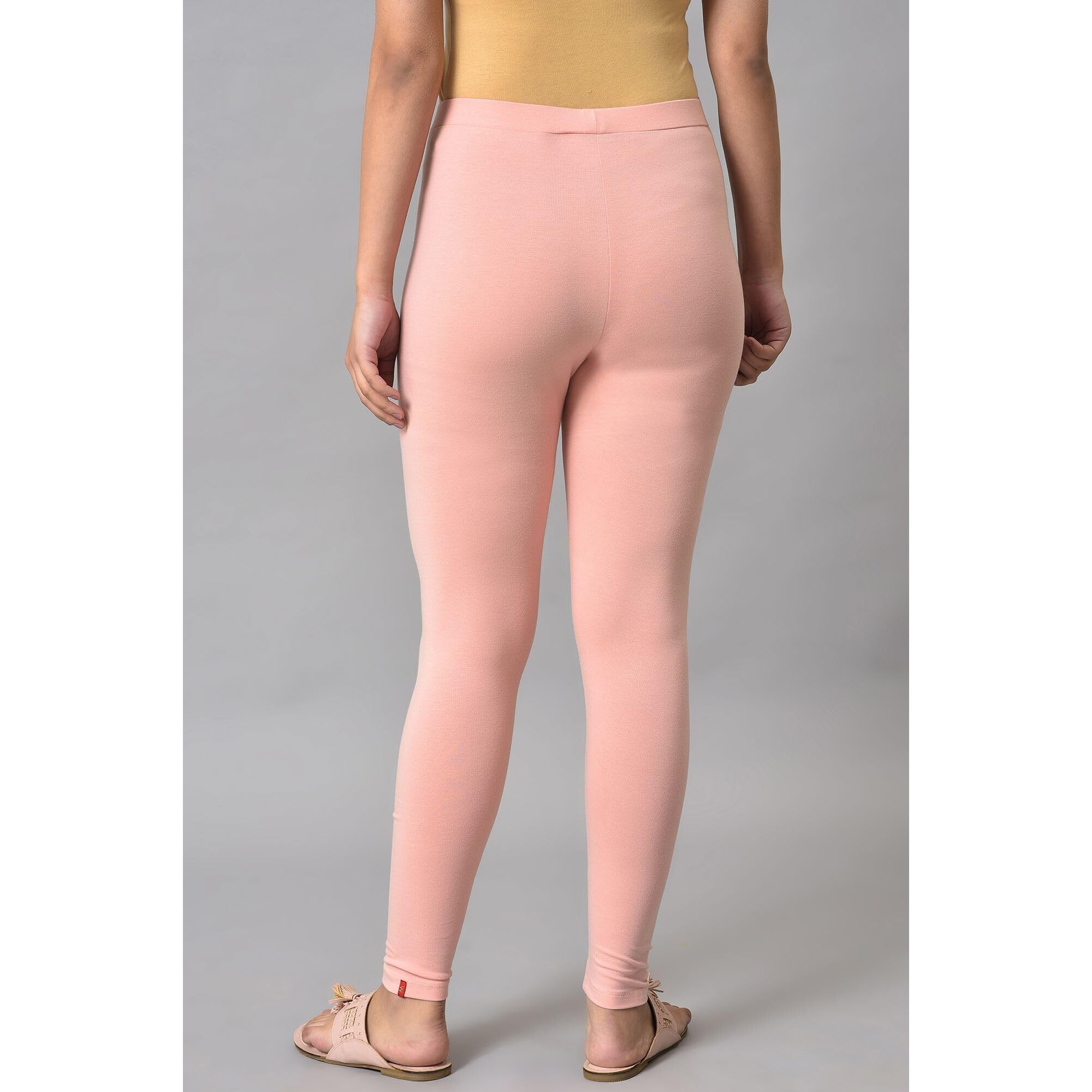 W For Woman Coral Cotton Jersey Tights_23Few60105-218896_S_Ws