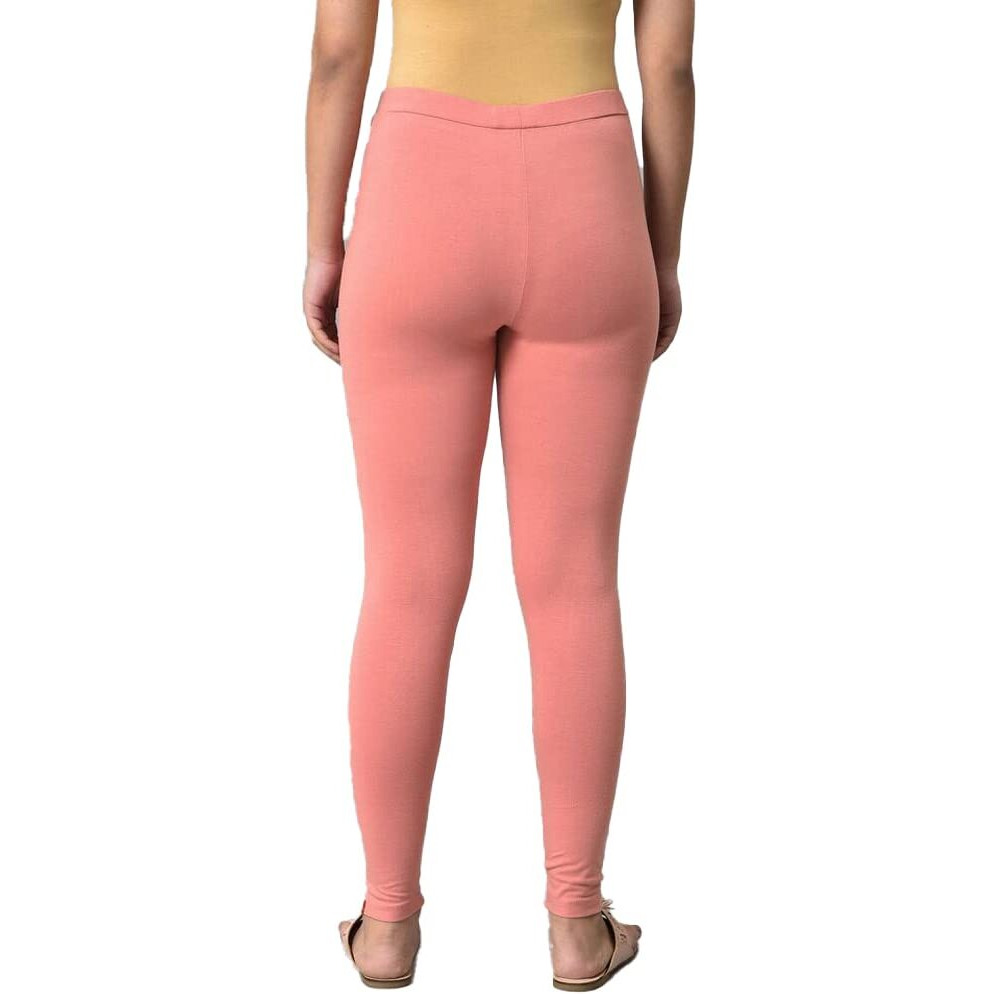 W For Woman Light Orange Cotton Jersey Tights_23Few60105-219146_S_Ws