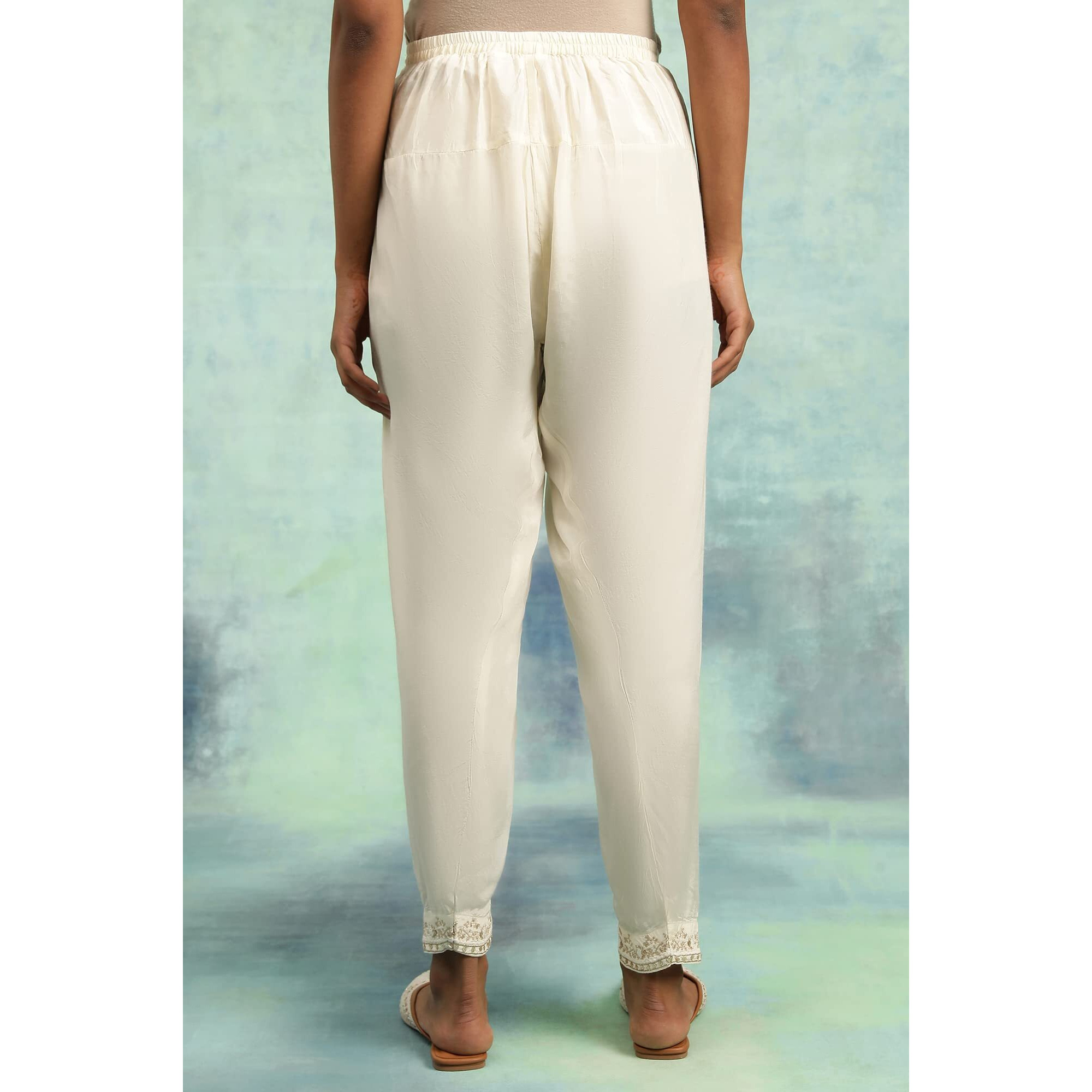 Folksong Strechable Salwar For Women | Patiala Pants For Women | W For Woman