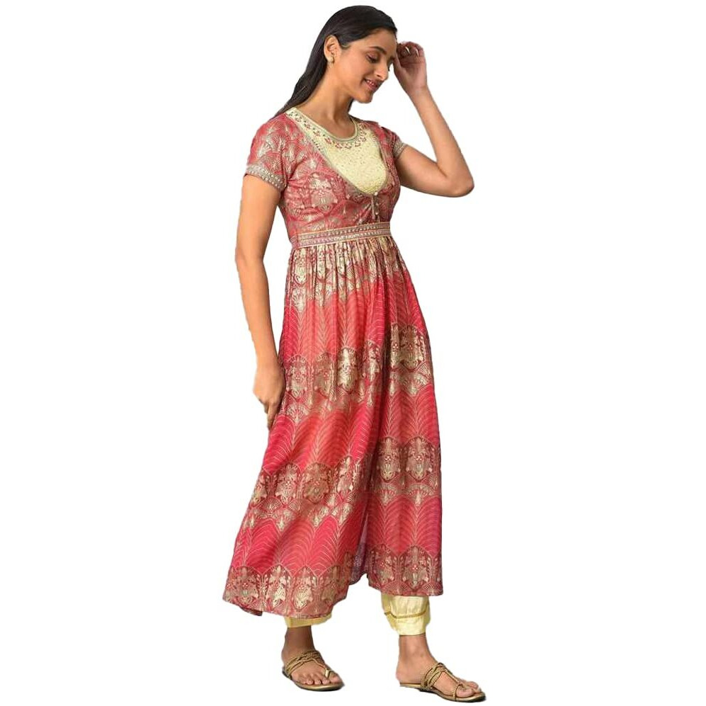 Aurelia Women's Polyester Clothing Set (23Fed10517-605154_Pink