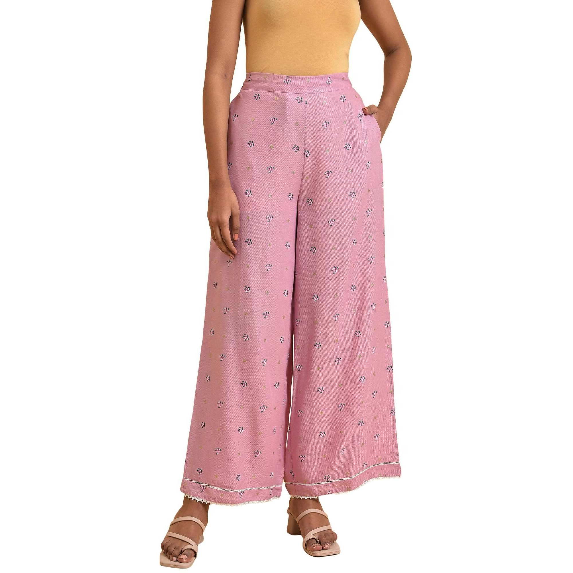 W For Woman W Strechable Parallel Pants For Women | Trousers For Women