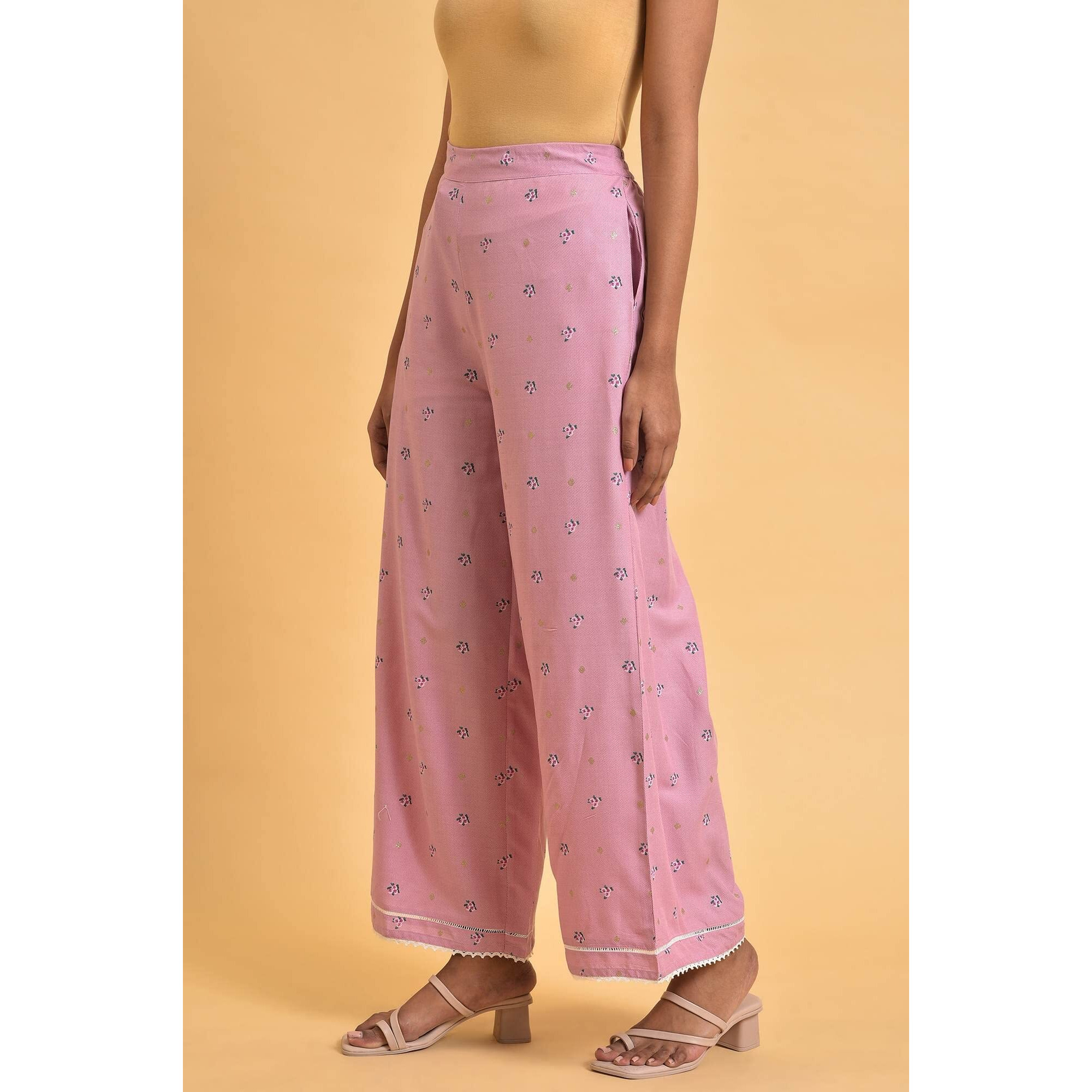 W For Woman W Strechable Parallel Pants For Women | Trousers For Women