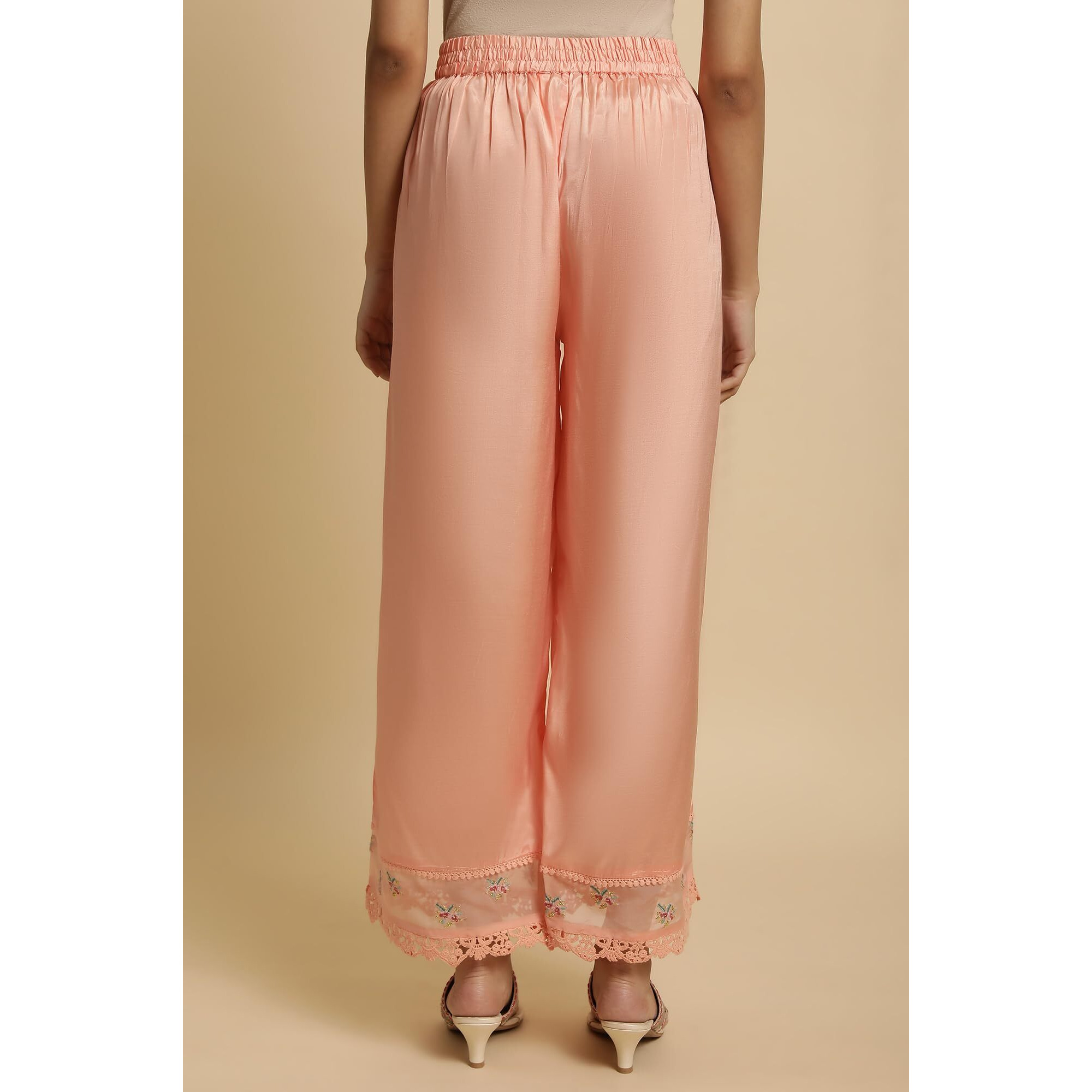 W Strechable Parallel Pants For Women | Trousers For Women | W For Woman