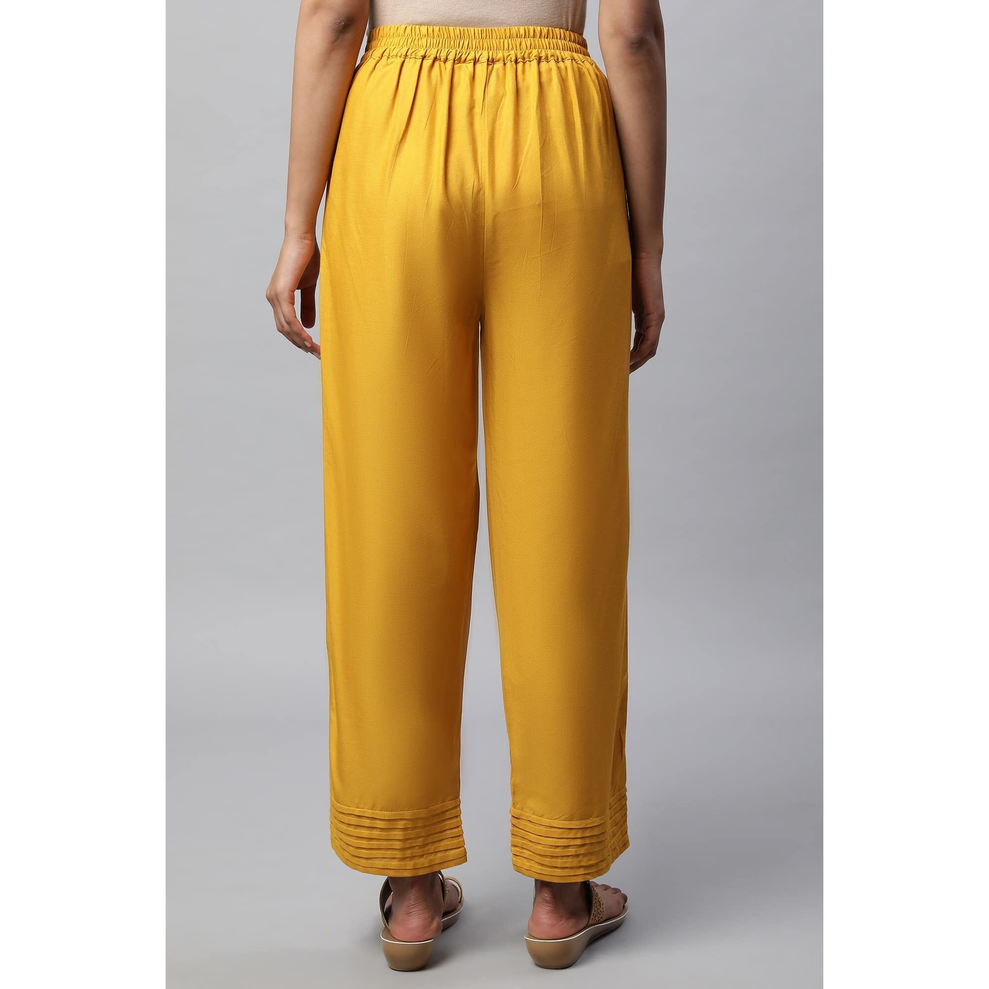 Aurelia Strechable Palazzo Pants For Women | Ankle Length Palazzo Pants For Women