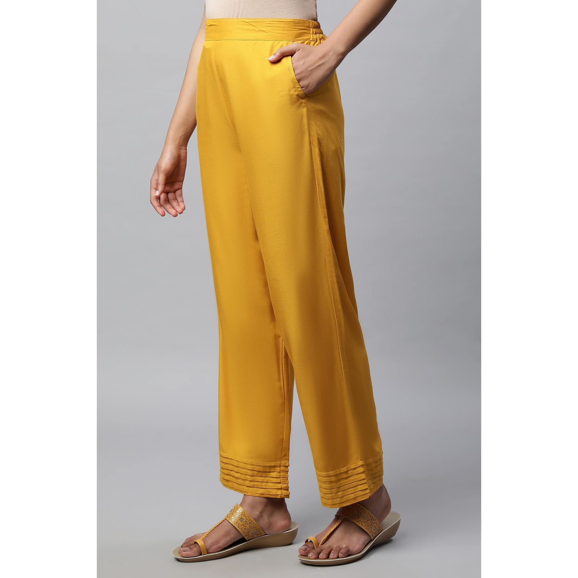 Aurelia Strechable Palazzo Pants For Women | Ankle Length Palazzo Pants For Women