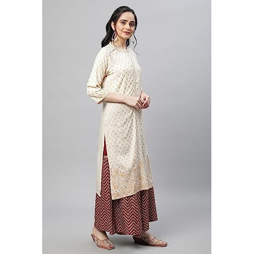 Natural Coloured Festive Kurta