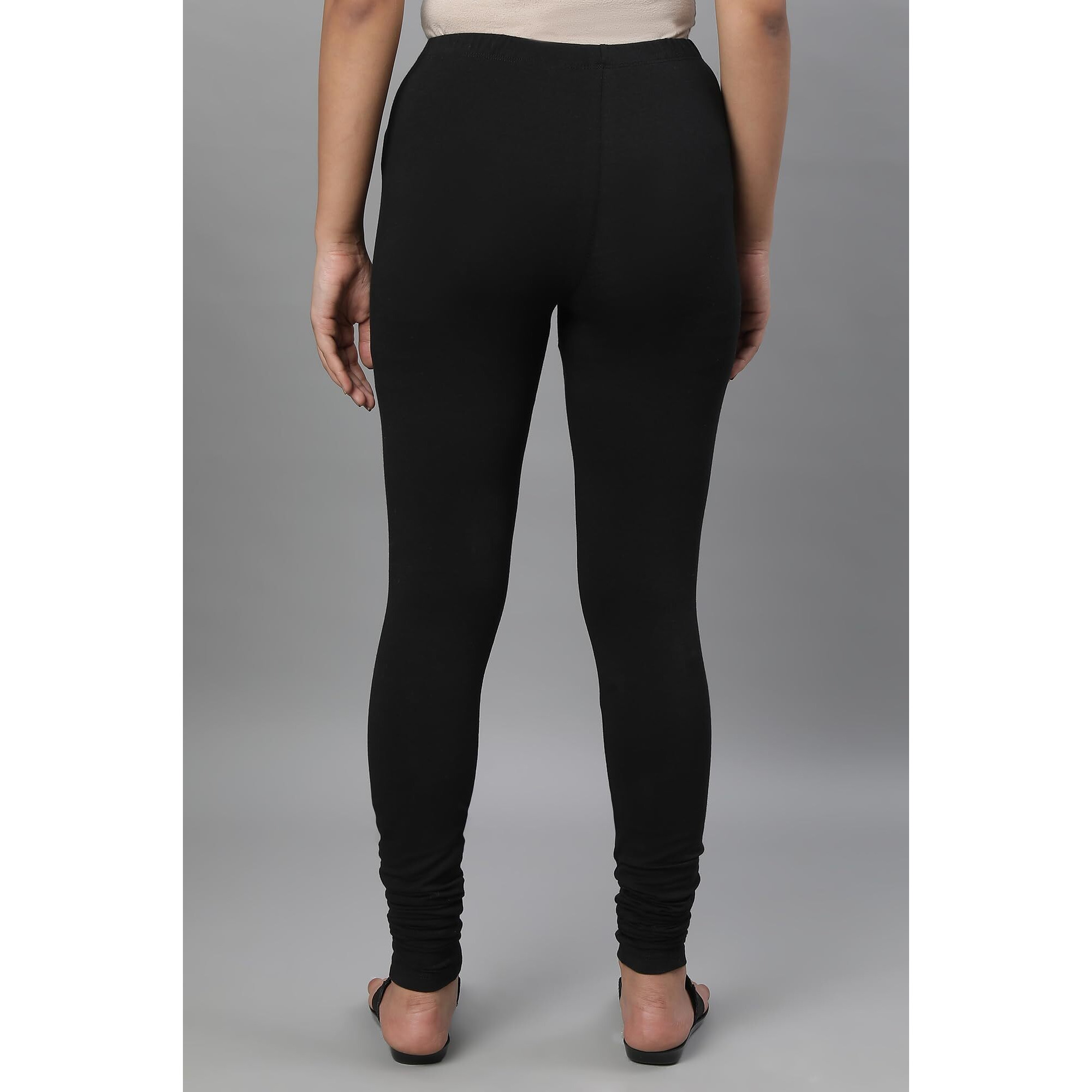 Aurelia Cotton Lycra Churidar For Women | Ankle Length Churidar For Women | Cotton Leggings For Women | Lycra Leggings For Women | Leggings For Women