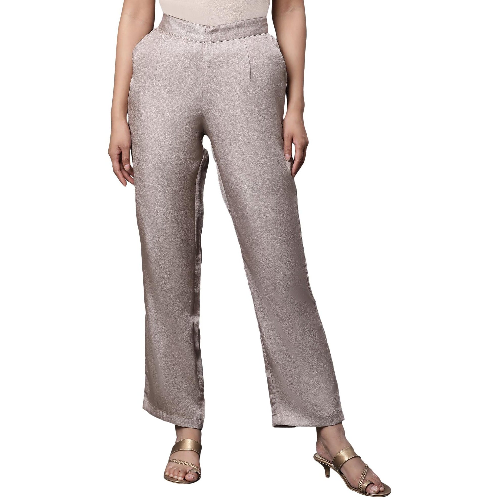 Aurelia Strechable Palazzo Pants For Women | Ankle Length Palazzo Pants For Women