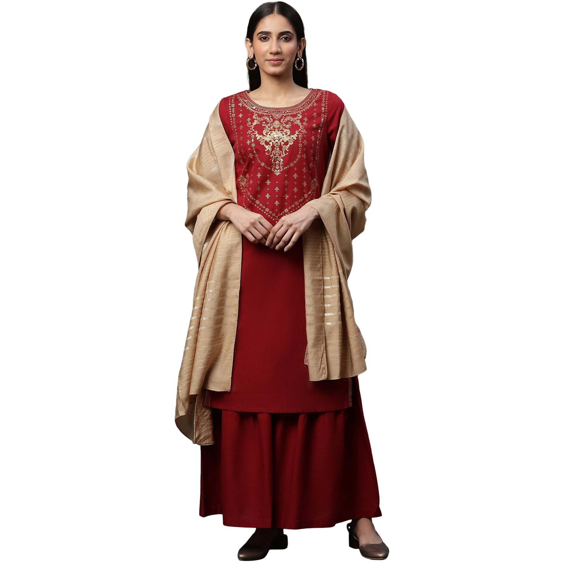 Aurelia Men's Cotton Kurta Set (23Auas14546-507685