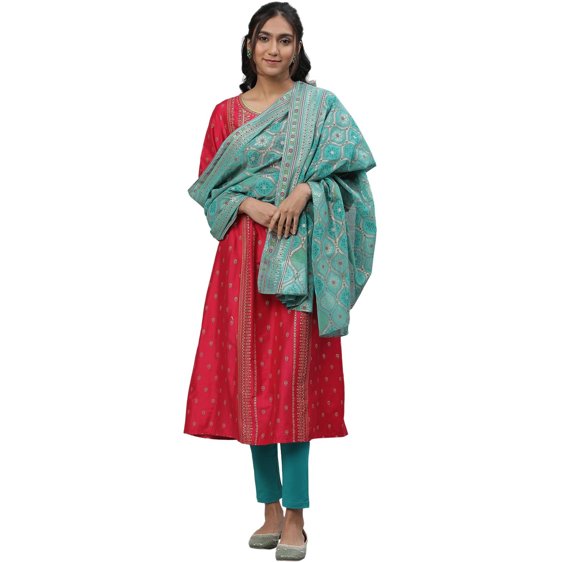 Aurelia Women Dupatta 23Aua80002-507515-Green-Fs