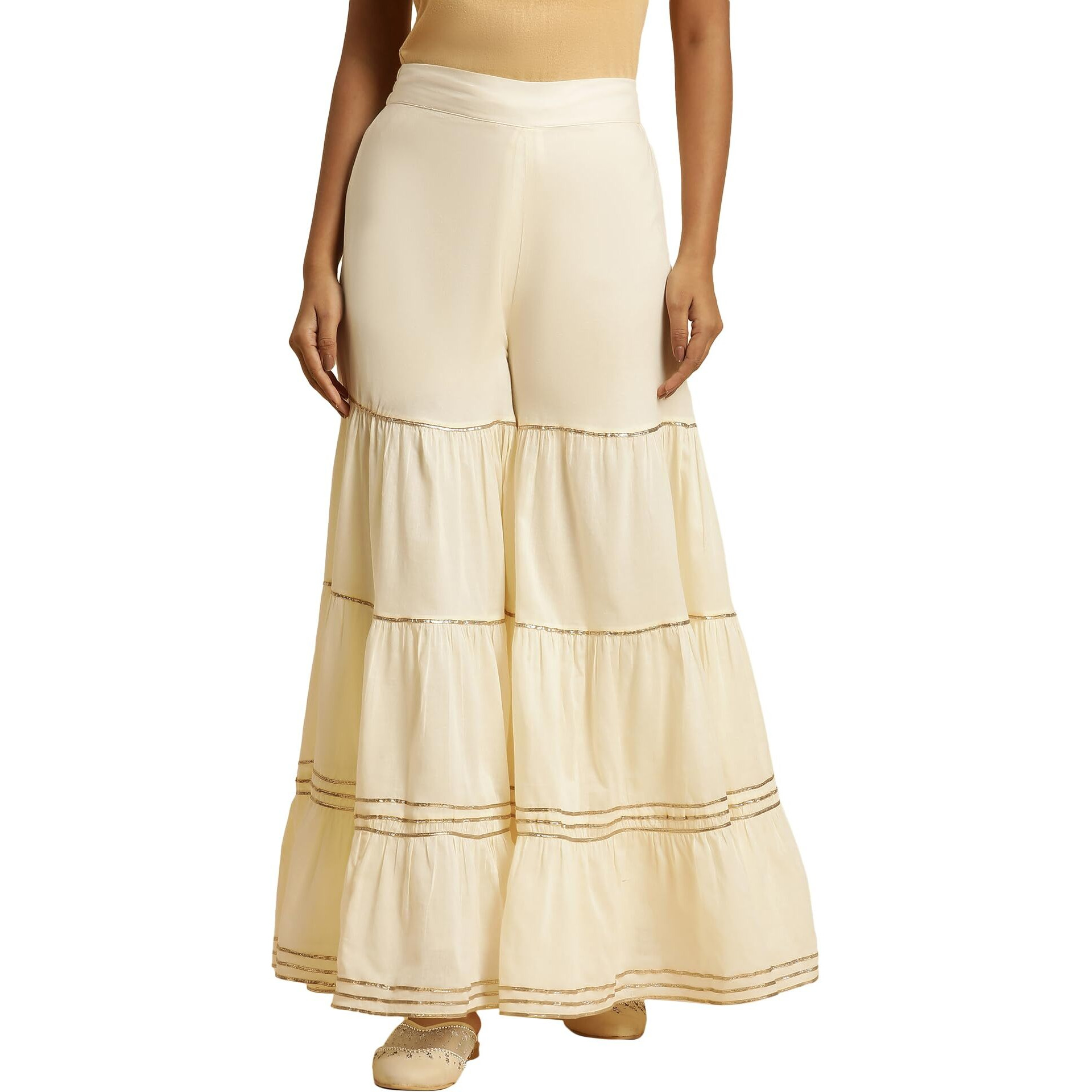 W Pure Cotton Sharara For Women | Pure Cotton Sharara For Women | W For Woman