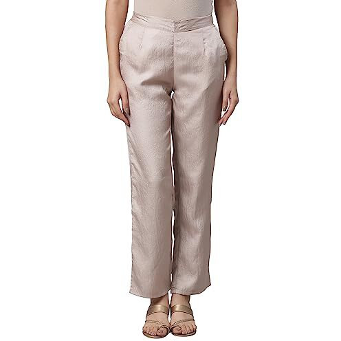 Aurelia Women's Regular Palazzos (24Fea60297-605647_Cuban Gold