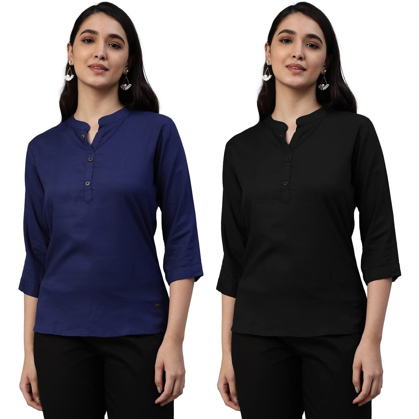 Lyra 430 Pure Rayon Woven Tunic For Women