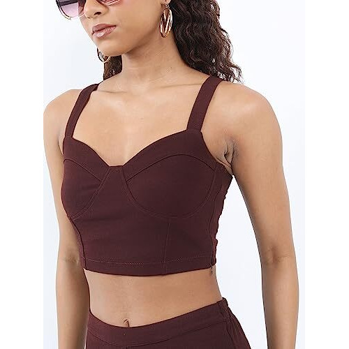 Ketch Polyester Blend Women Western Casual Fit Co-Ord Set Standard Length Playwear Dress (Khce000032_Winter Bloom_L)