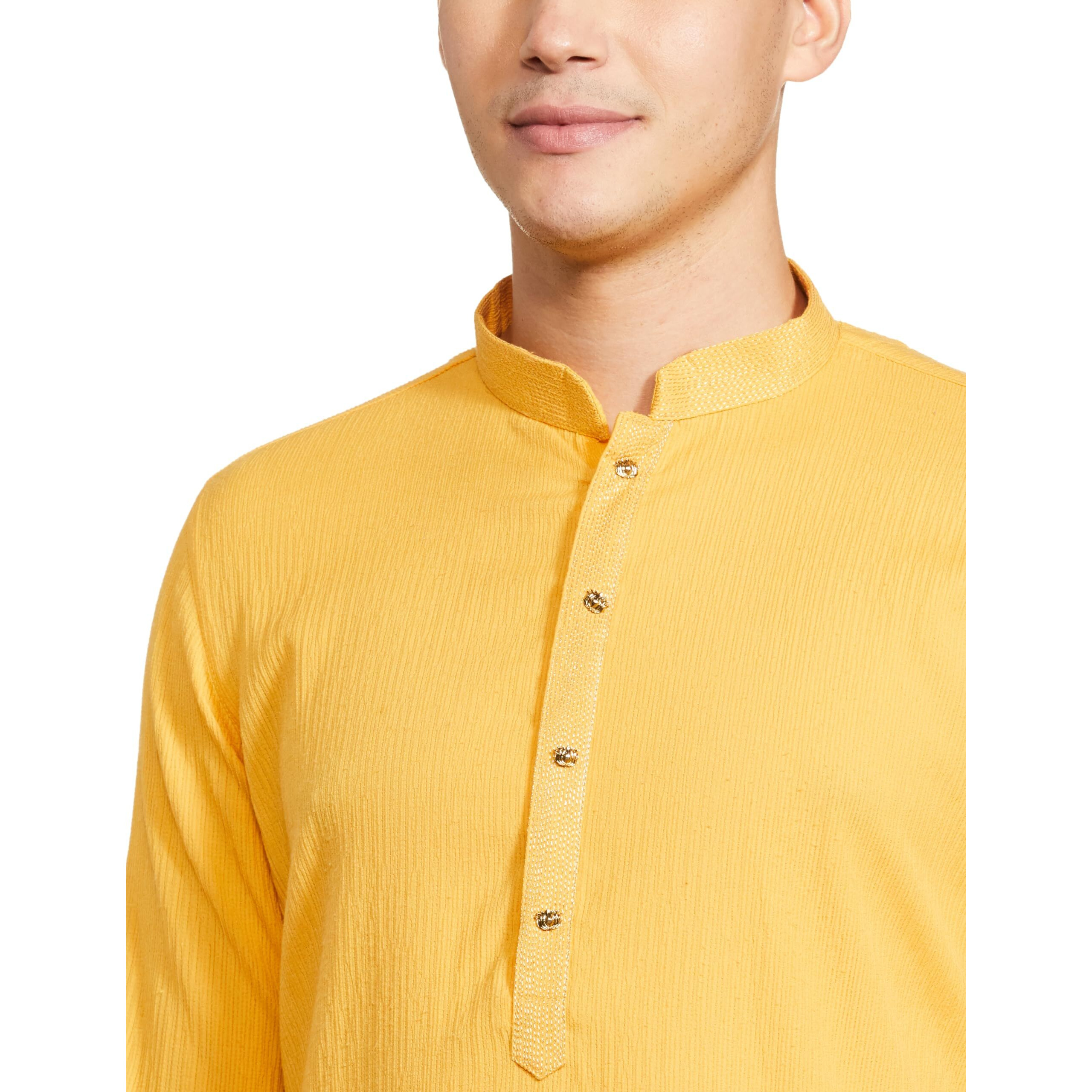 Manyavar Solid Casual Kurta Set For Men