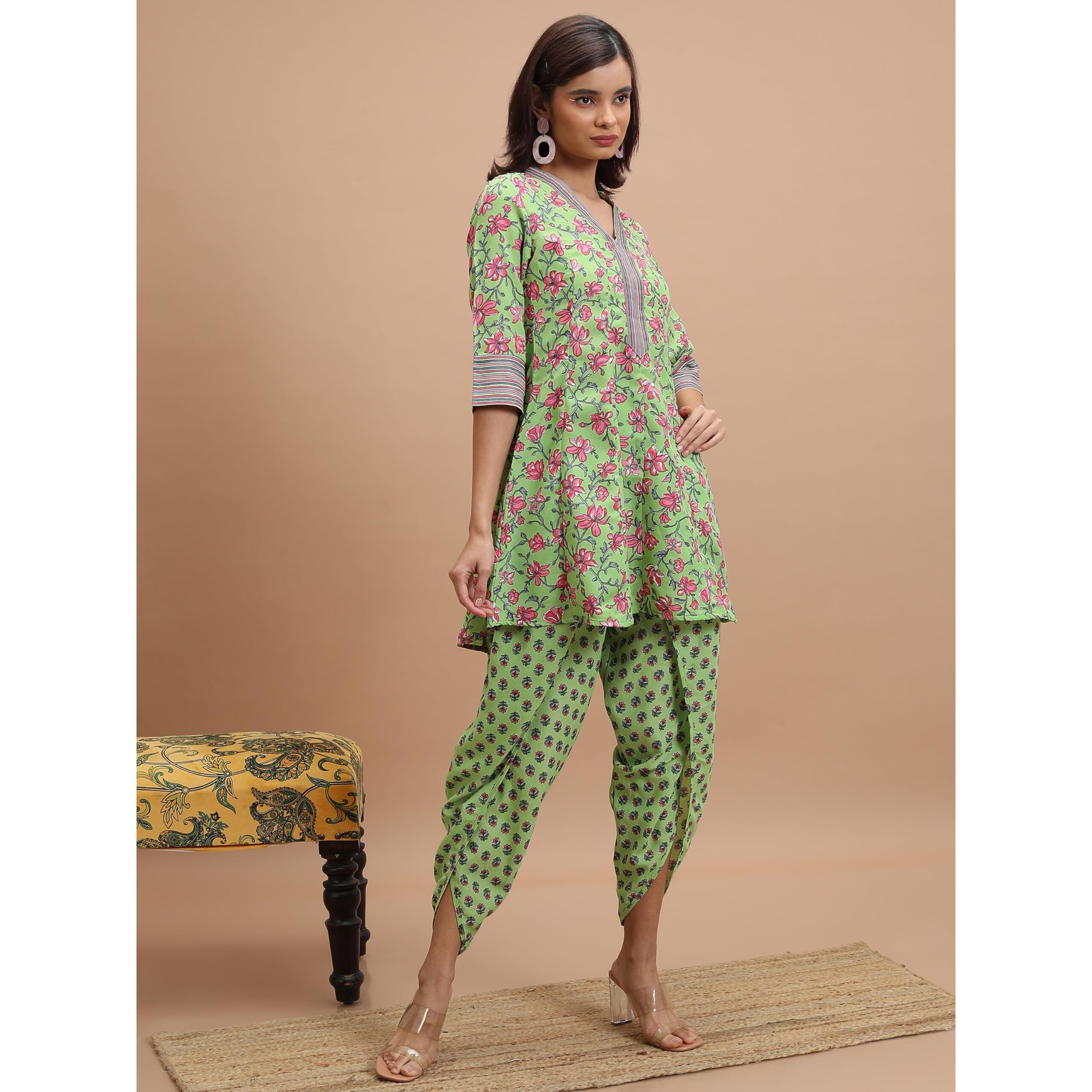 Ketch Women's Polyester Kurta Set (Khk3001101_Red