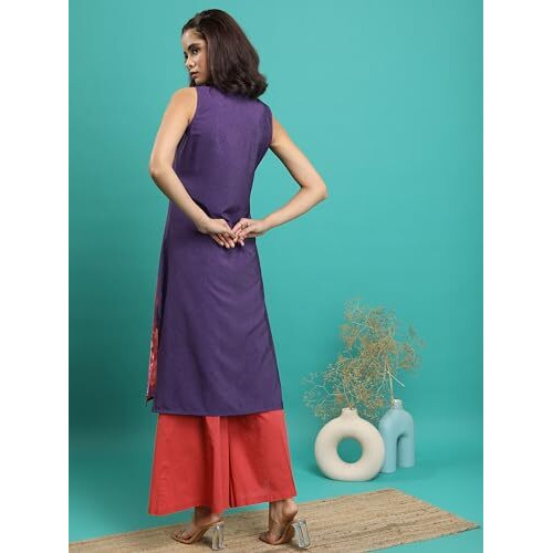 Ketch Women's Cotton Blend Regular Dress Shirt (Khku000424_Mauve