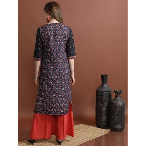 Ketch Women's Cotton Blend Regular Dress Shirt (Khku000452_Black