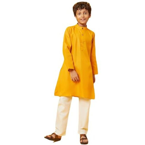 Bon Organik Mustrad Kurta With Pajama Set For Boy