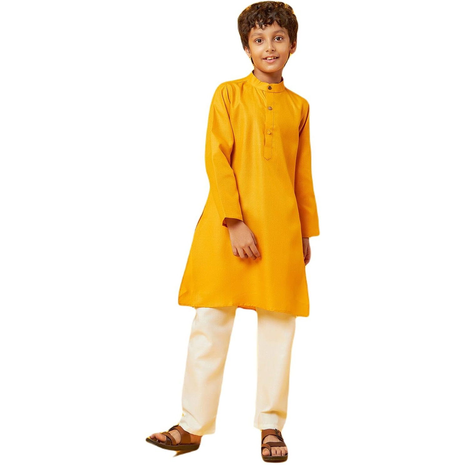 Bon Organik Mustrad Kurta With Pajama Set For Boy