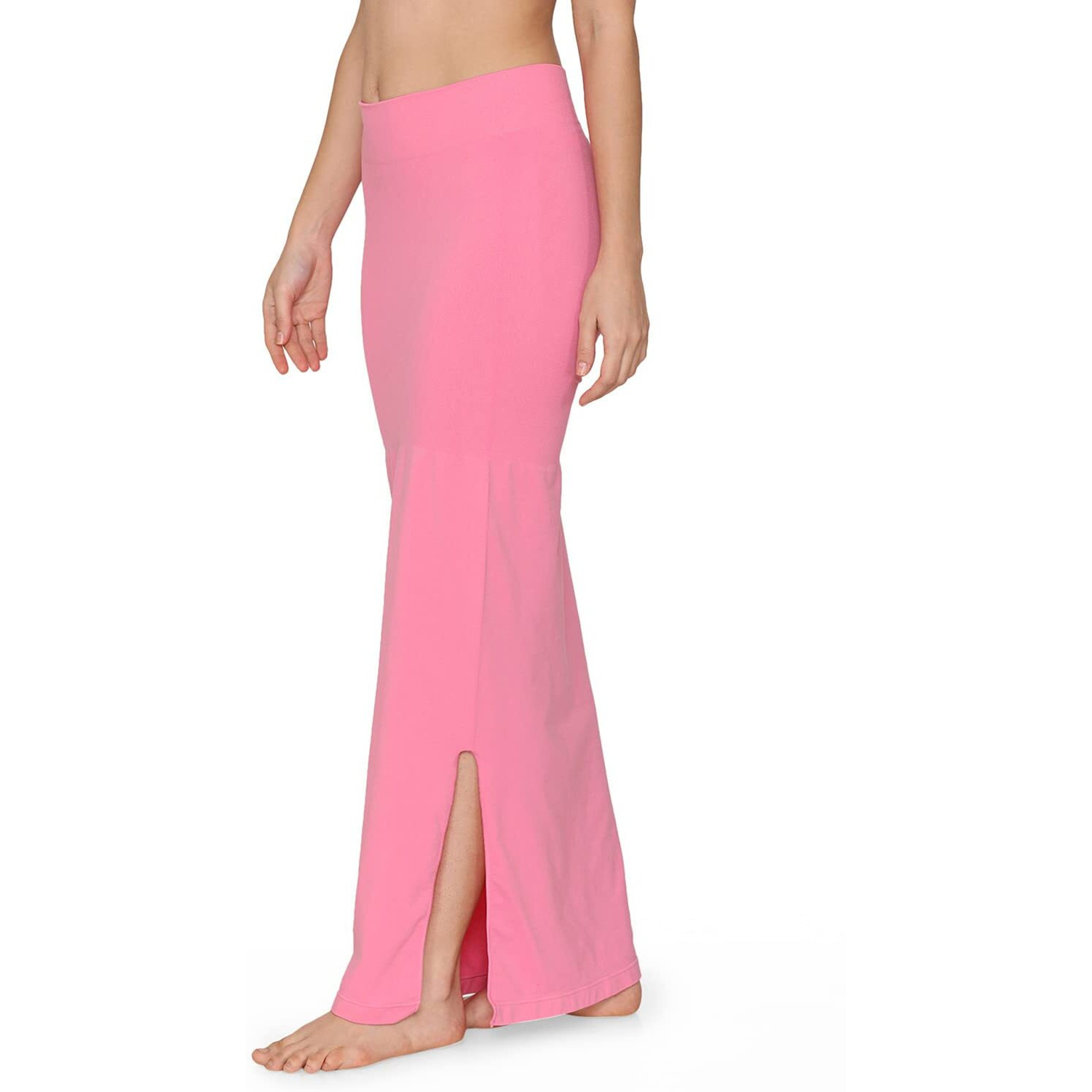 Zivame Women's Polyester Saree Shapewear (Zi3023Corezpinksmall_Pink)