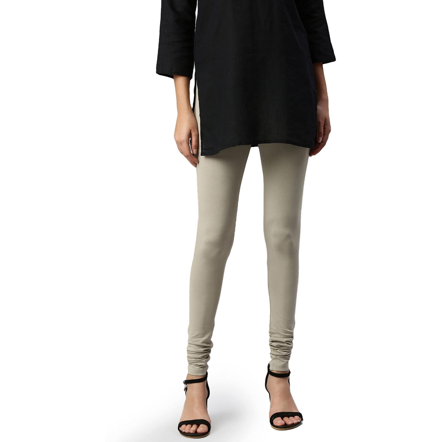 Soch Grey Pure Cotton Solid Chudi (8907713115545-L-Grey)