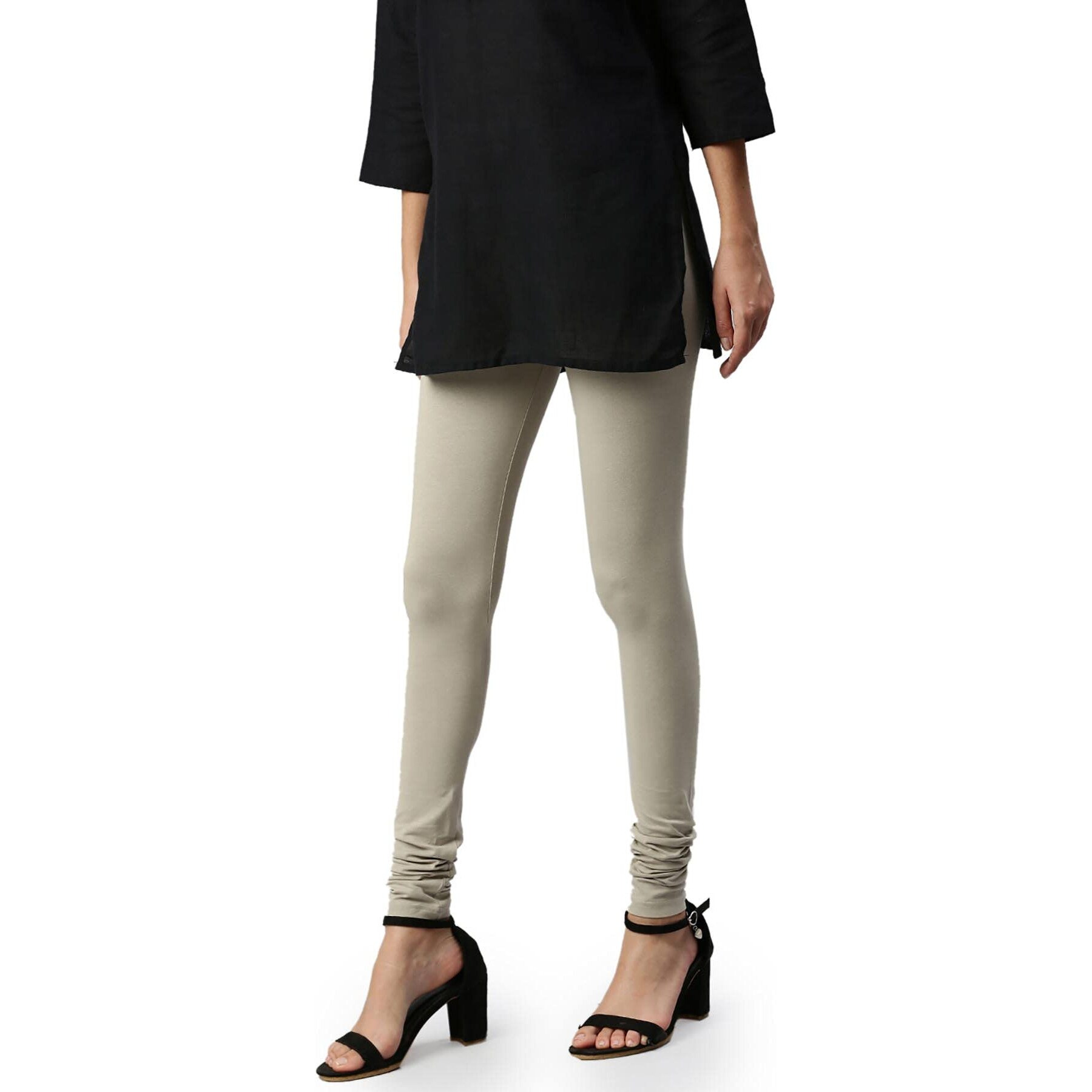 Soch Grey Pure Cotton Solid Chudi (8907713115545-L-Grey)