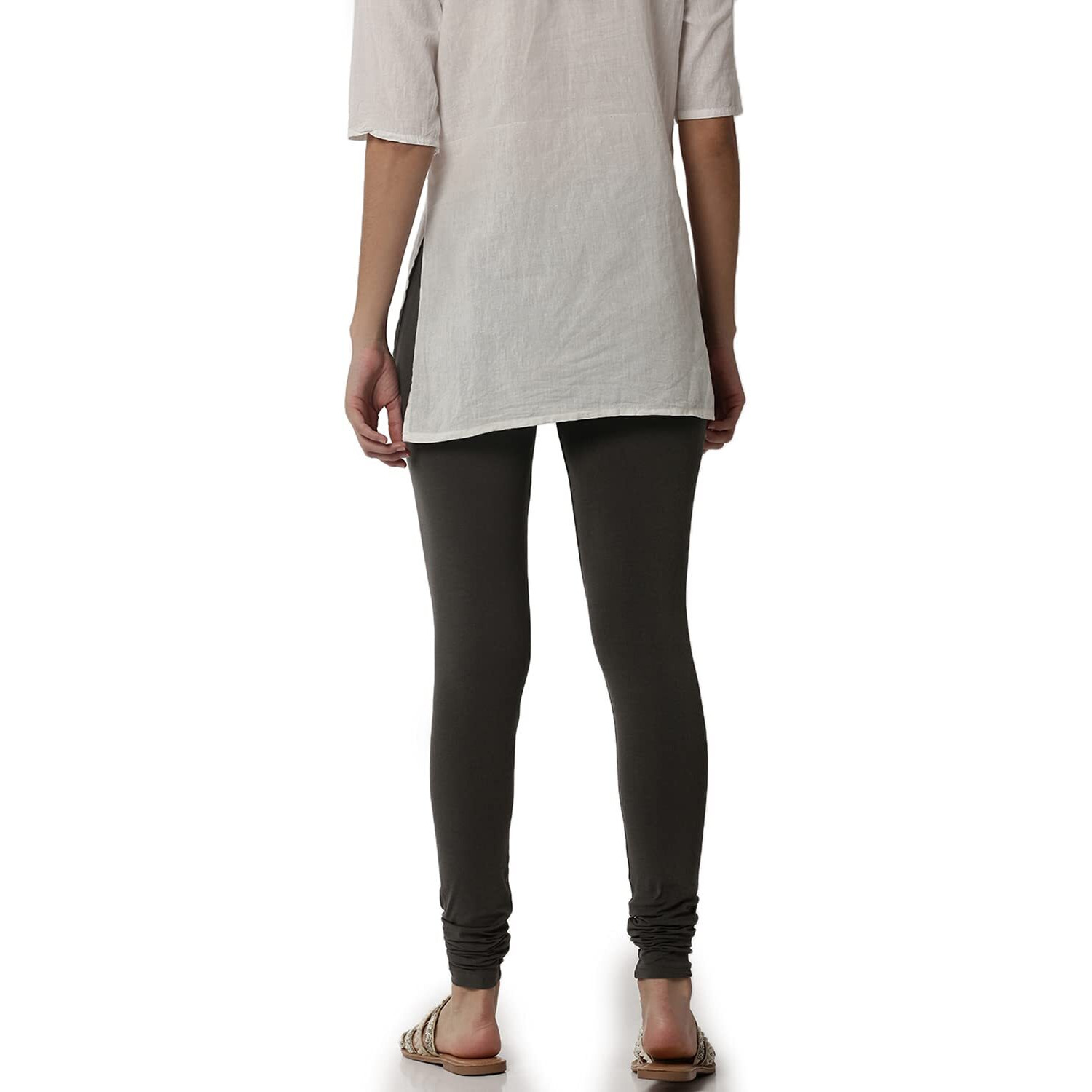 Soch Grey Pure Cotton Solid Chudi (8907713972100-M-Grey)