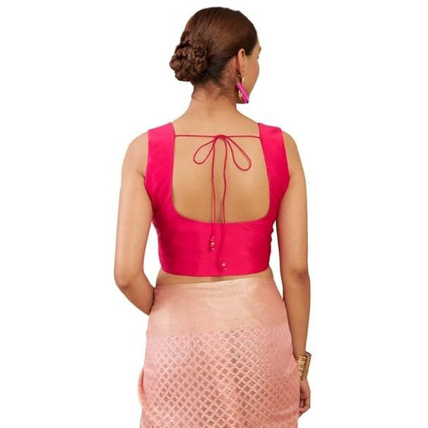 Soch Women Satin Regular Fit Blouse_Pink 36