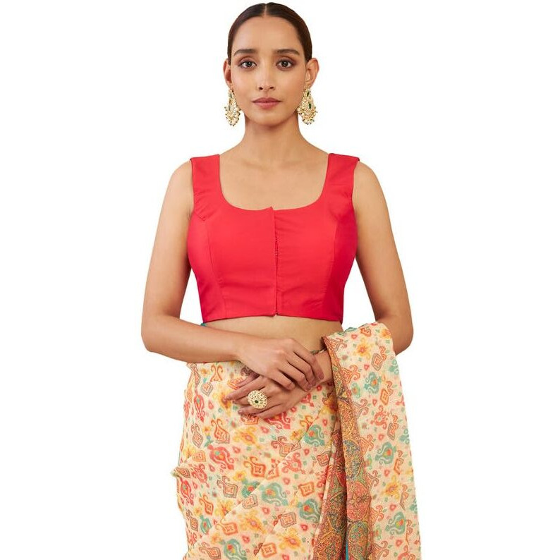 Soch Women's Regular Fit Blouse_Red 36