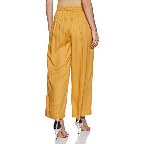 Aurelia Women's Palazzo Bottom (18Aua60005-200221_Gold_Large)