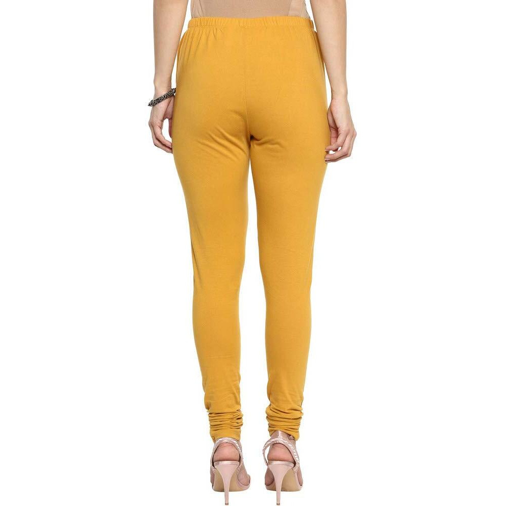 Aurelia Women's Cotton Chudidar Bottom (19Cra60024-600306_Gold_Small)