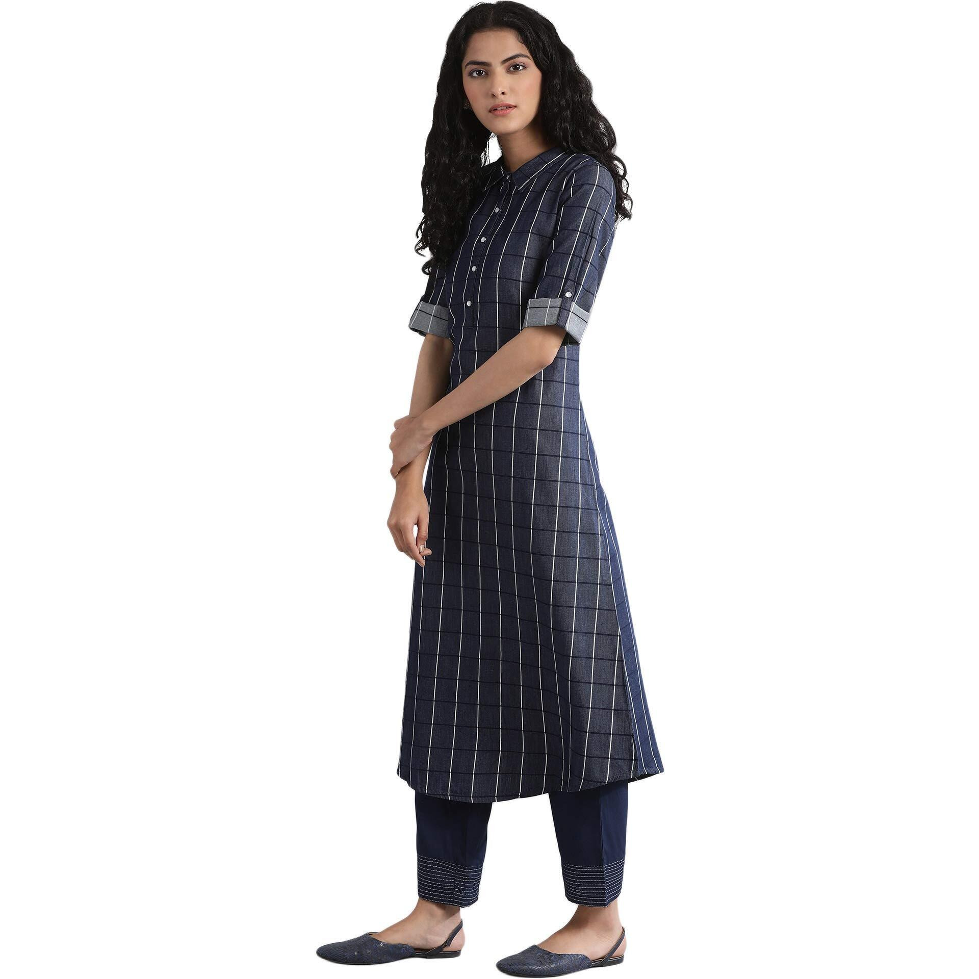 Aurelia Women's Regular Dress (21Fea11785-701824_Blue S)