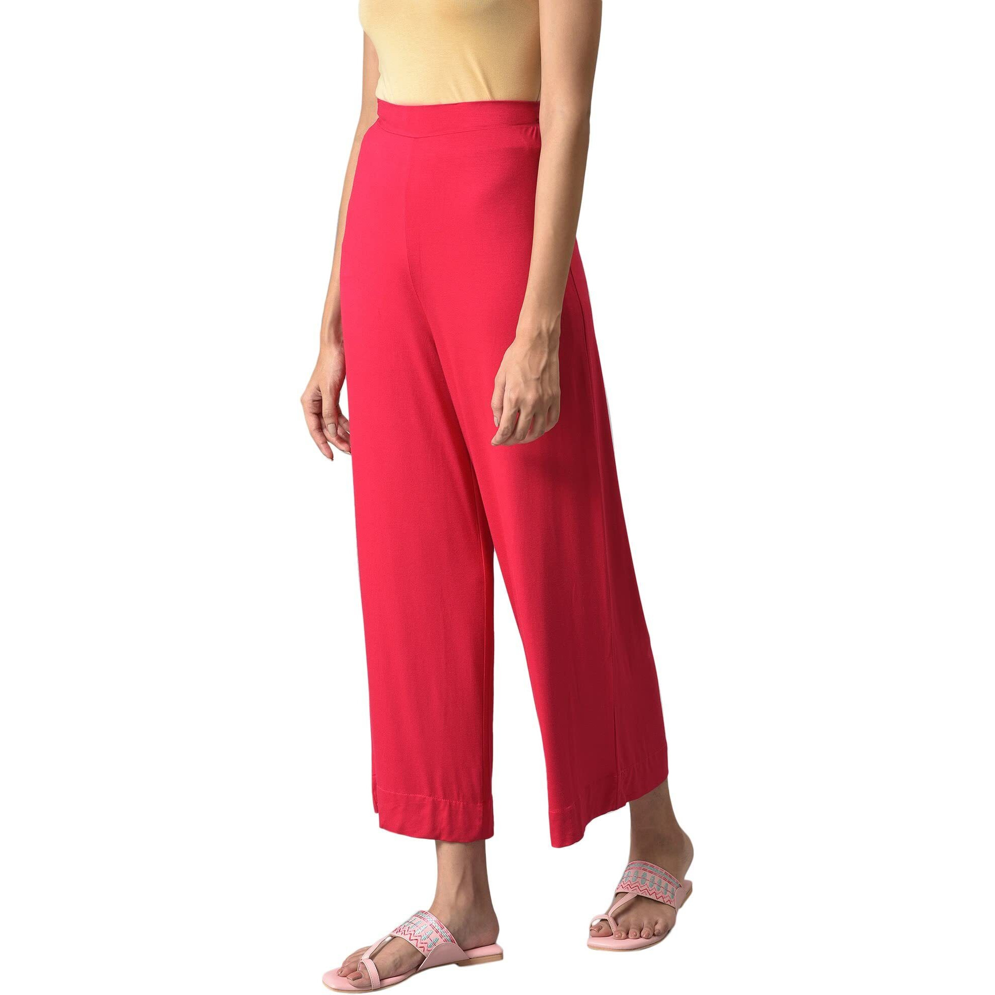 Aurelia Printed Strechable Palazzo Pants For Women | Ankle Length Palazzo Pants For Women