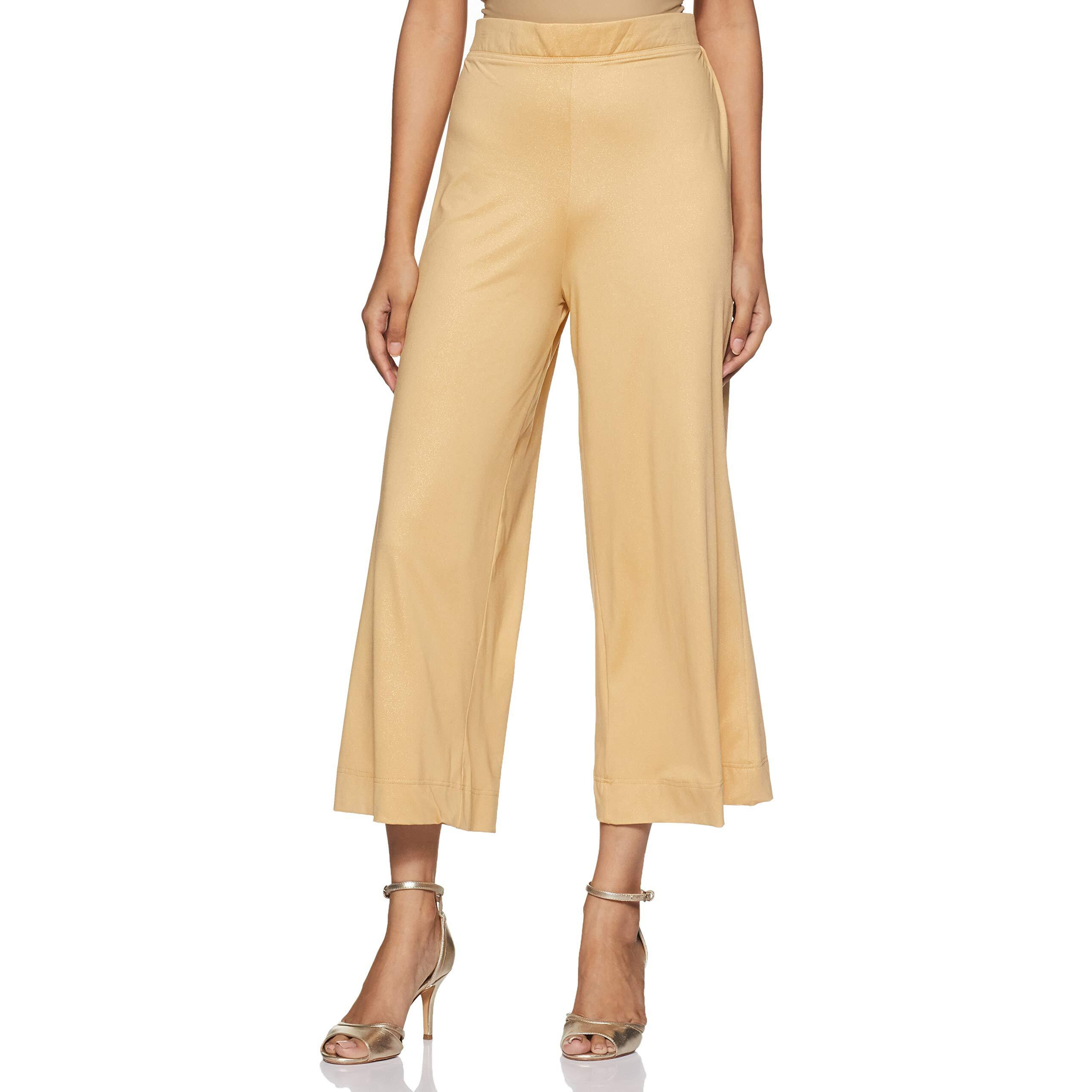 Aurelia Printed Strechable Palazzo Pants For Women | Ankle Length Palazzo Pants For Women