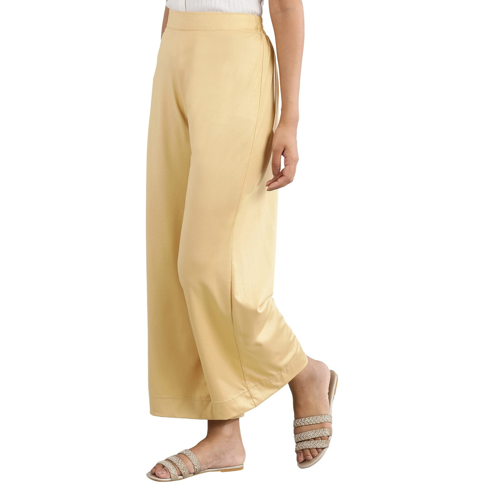 Aurelia Printed Strechable Palazzo Pants For Women | Ankle Length Palazzo Pants For Women