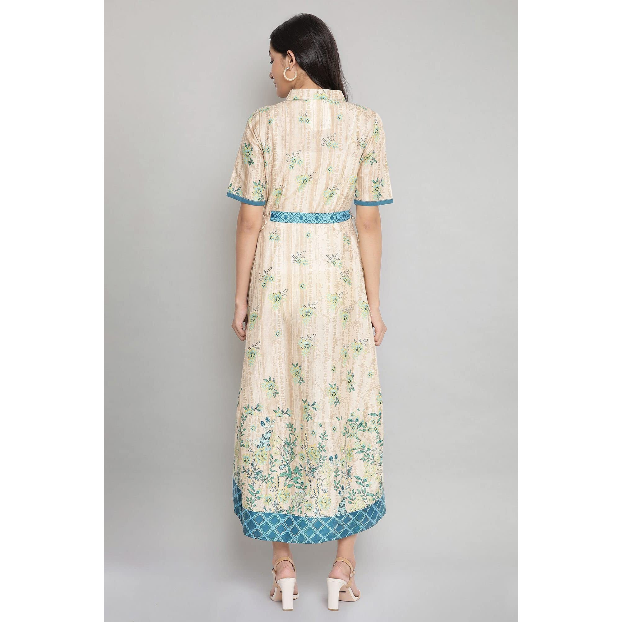 Aurelia Women's Natural High-Low Dress
