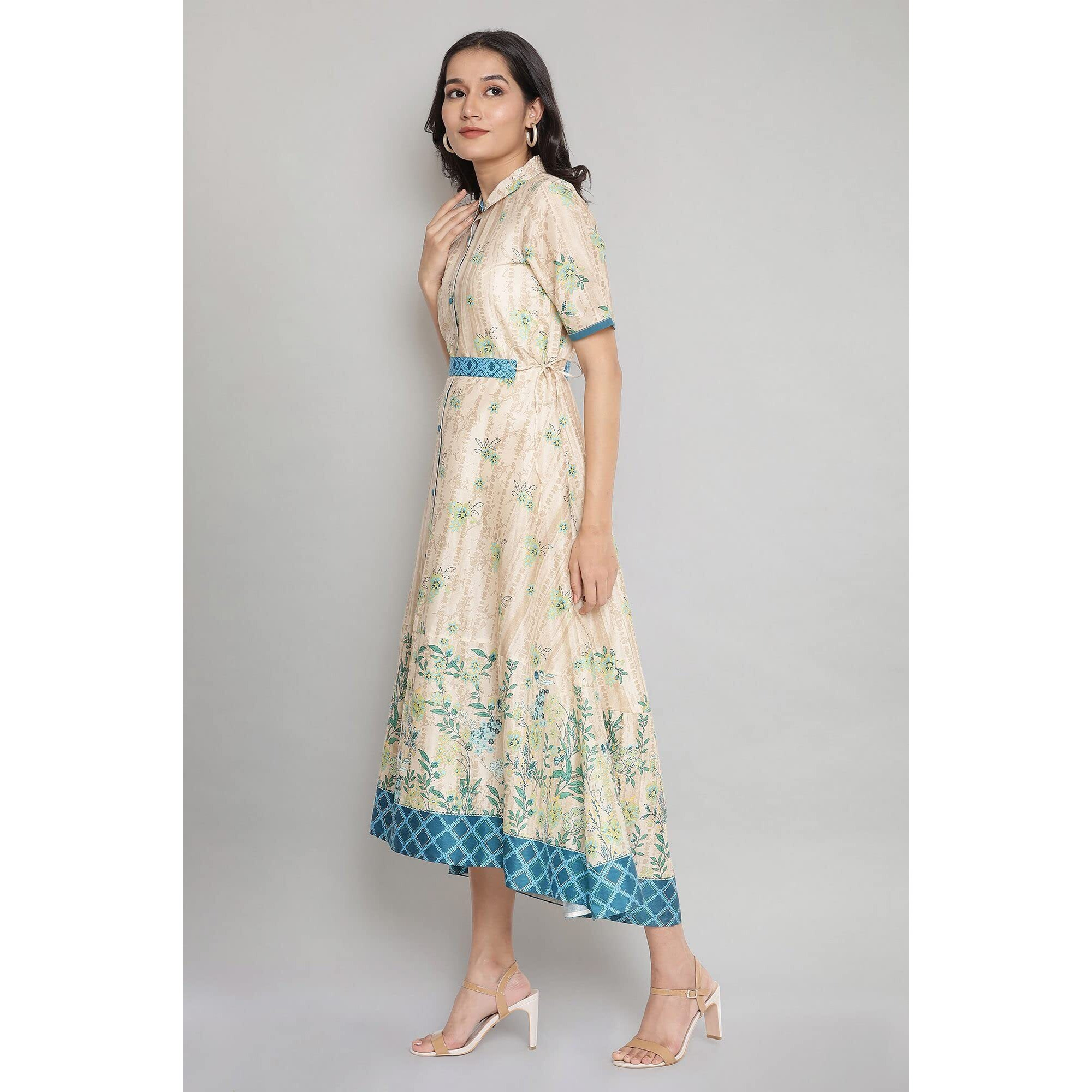 Aurelia Women's Natural High-Low Dress