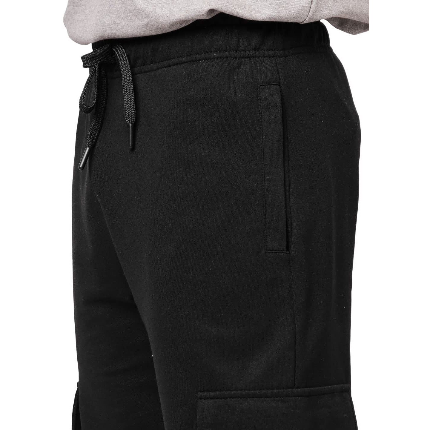 The Souled Store Track Pant For Men Lower Joggers Tss Originals Black Beast Men And Boys Regular Fit Solid 100% Cotton Black Color Men Cargo Joggers M