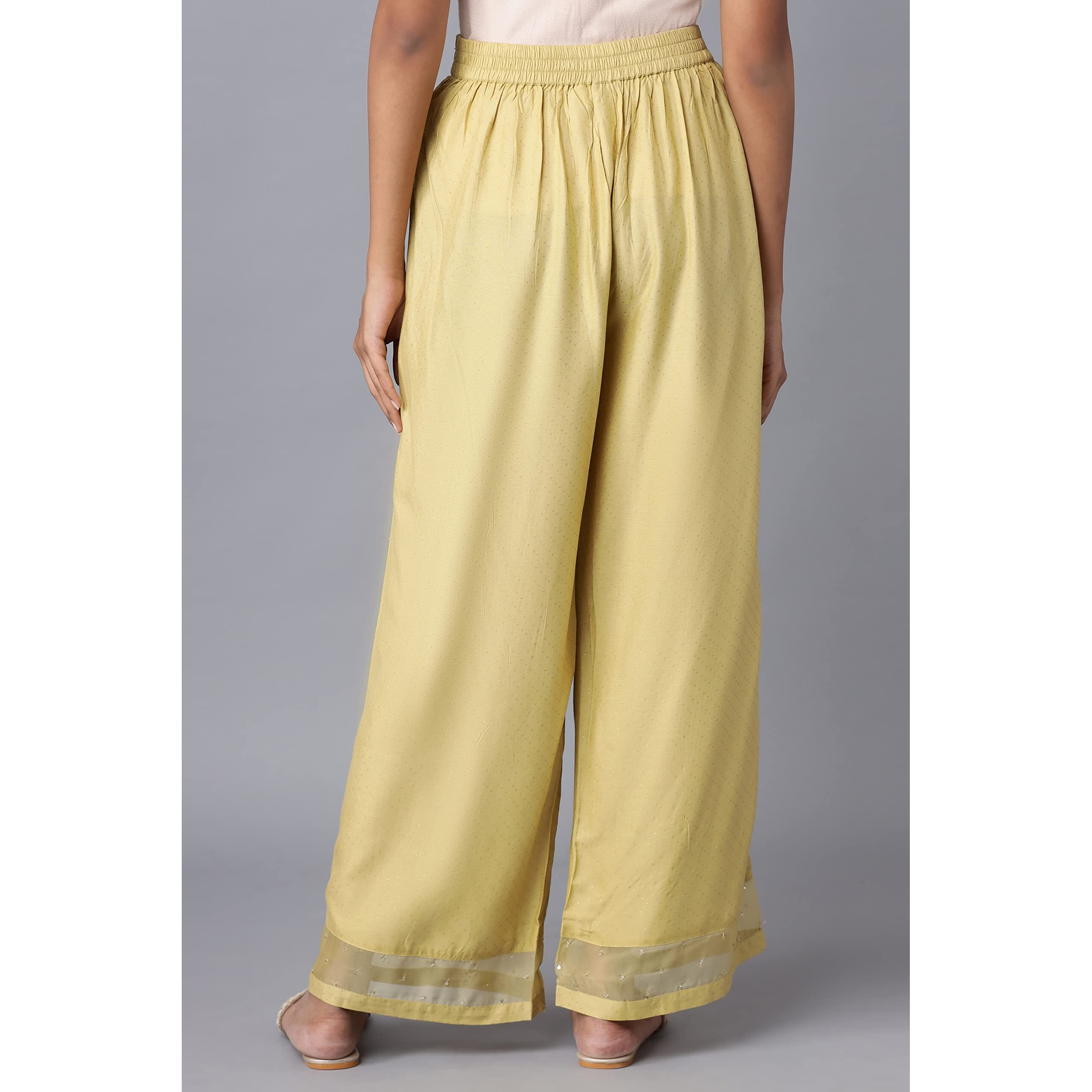 W Strechable Parallel Pants For Women | Trousers For Women | W For Woman