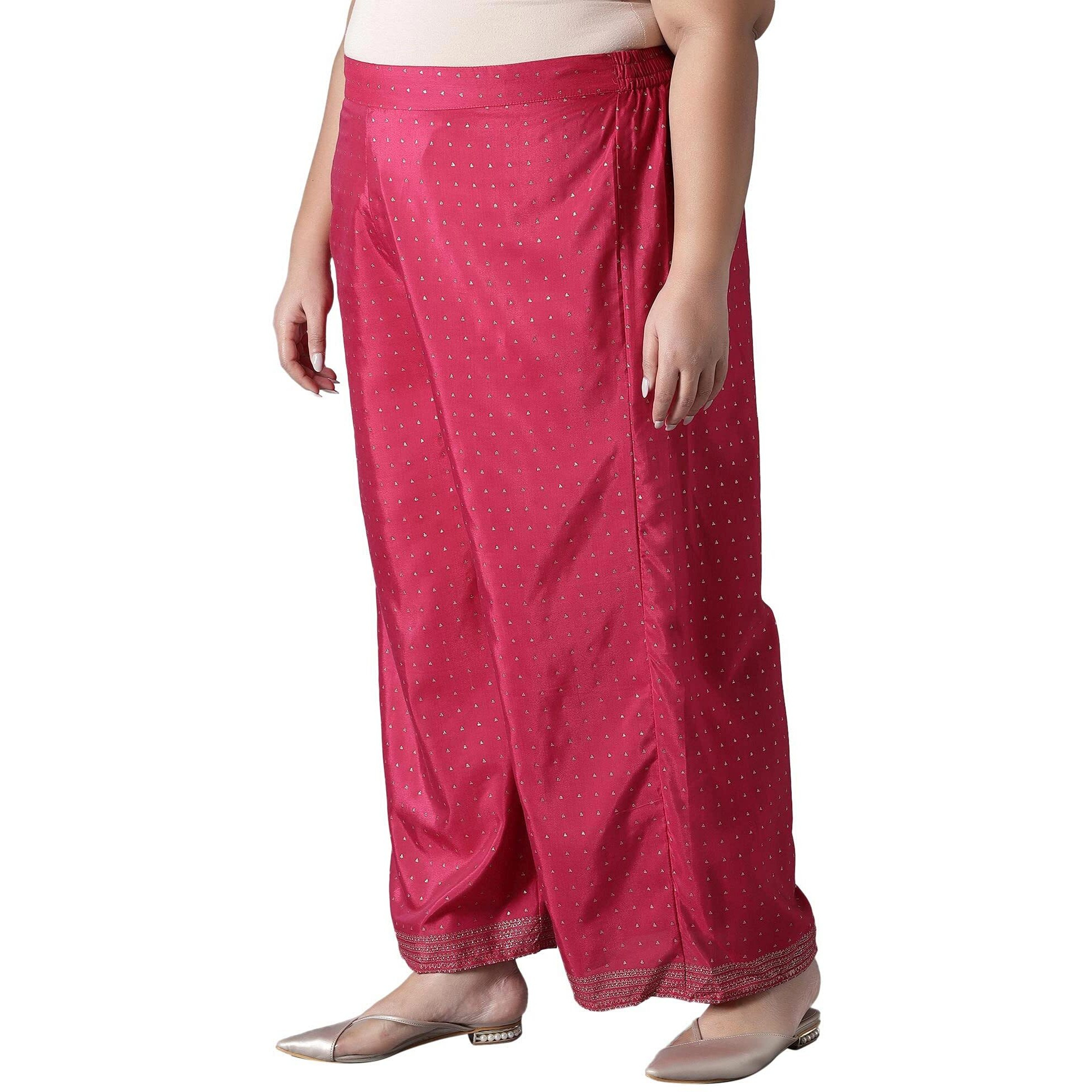 W Shantung Strechable Parallel Pants For Women | Shantung Parallel Pants For Women | Trousers For Women | W For Woman