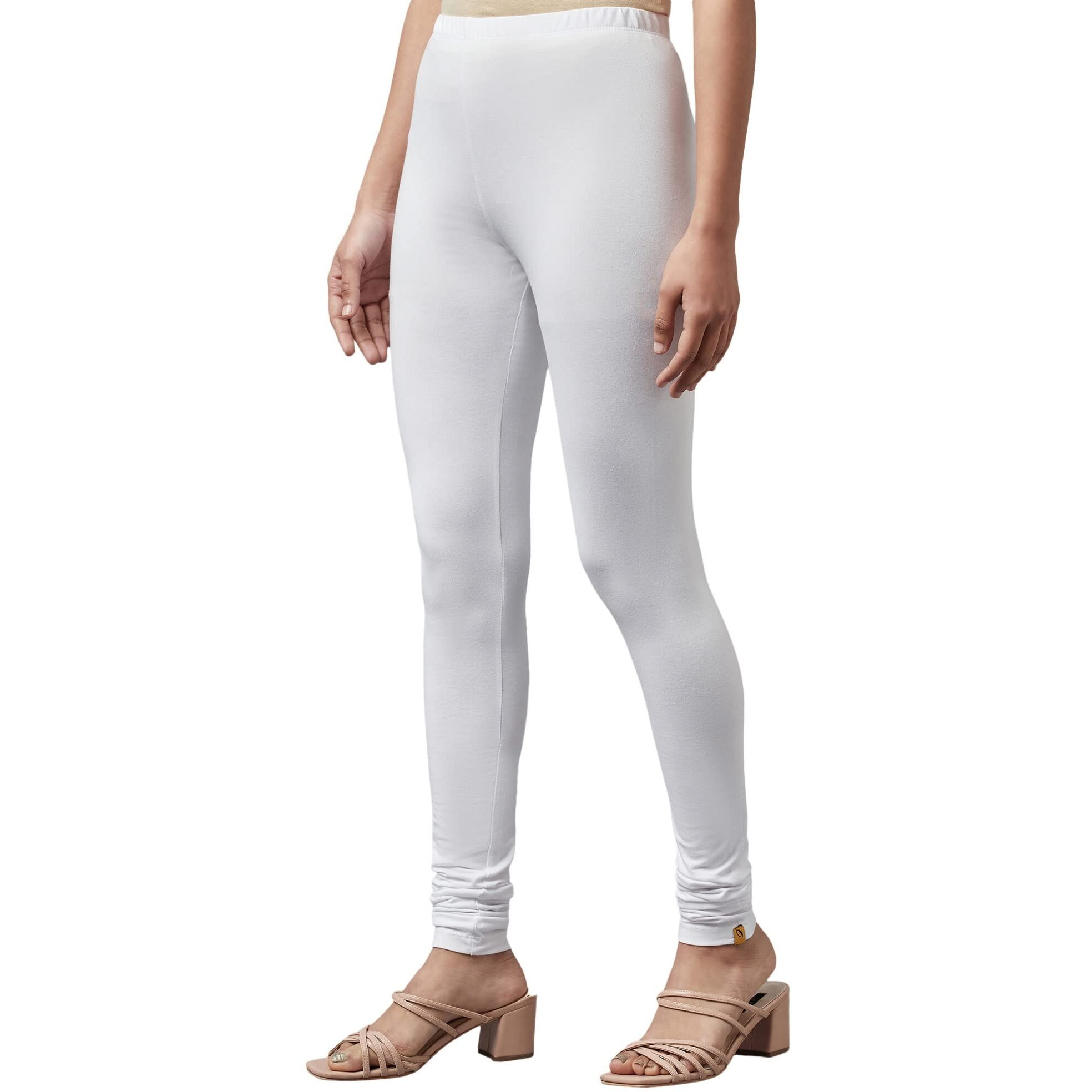 Aurelia Cotton Lycra Churidar For Women | Ankle Length Churidar For Women | Cotton Leggings For Women | Lycra Leggings For Women | Leggings For Women