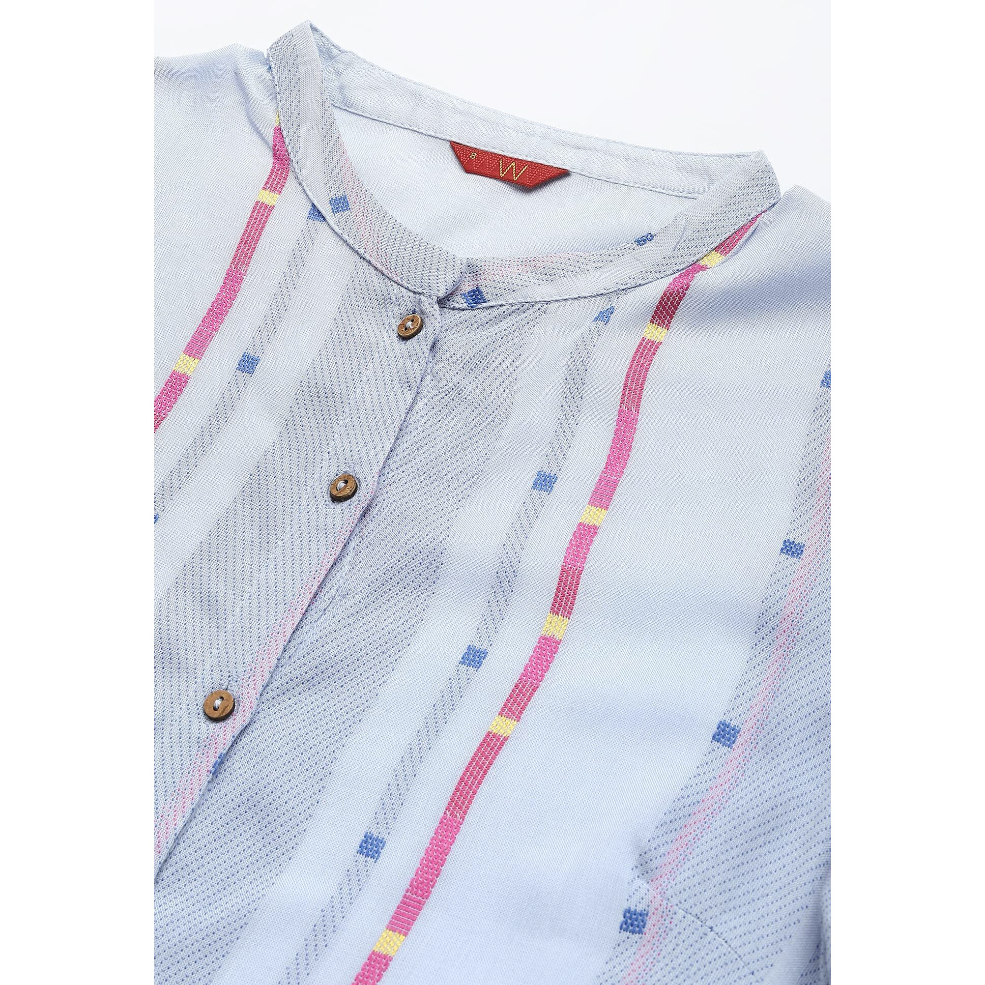 W For Woman Viscose Regular Kurta