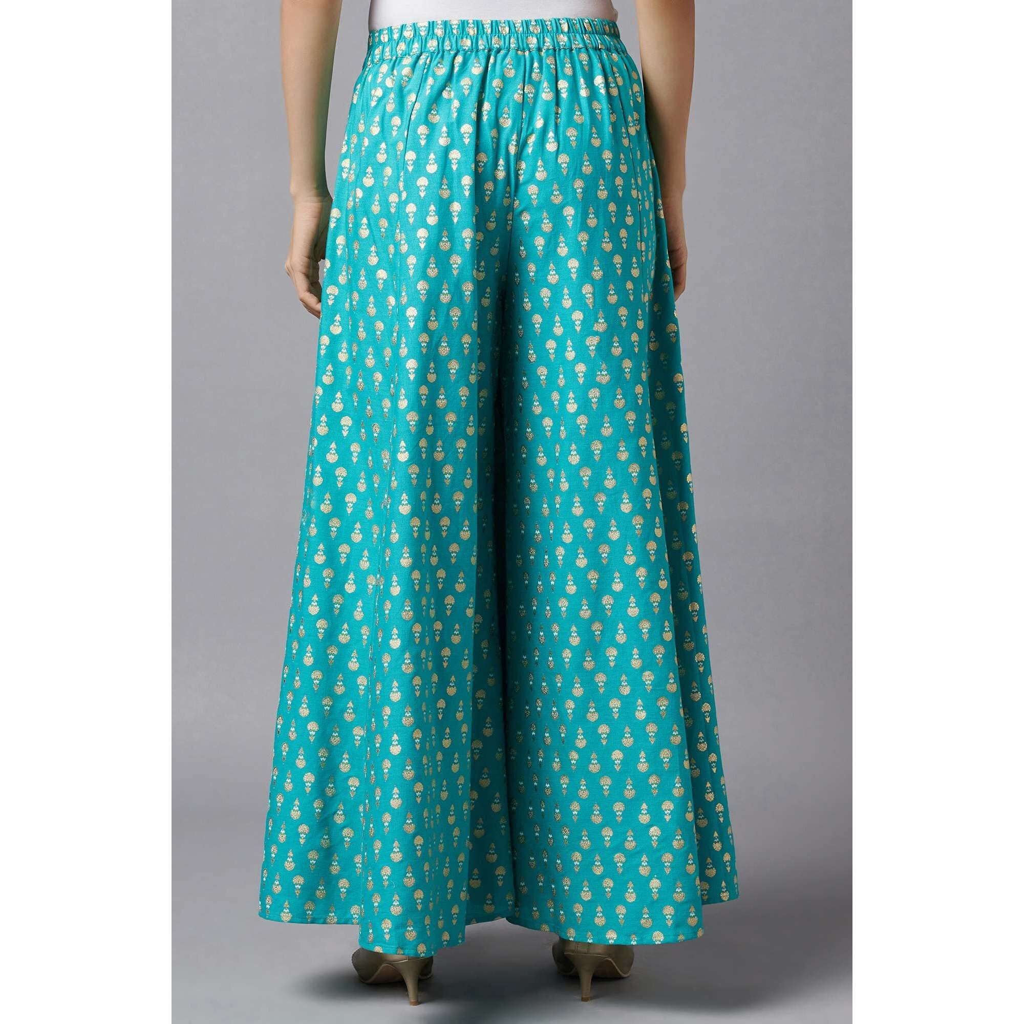 Aurelia Strechable Palazzo Pants For Women | Ankle Length Palazzo Pants For Women