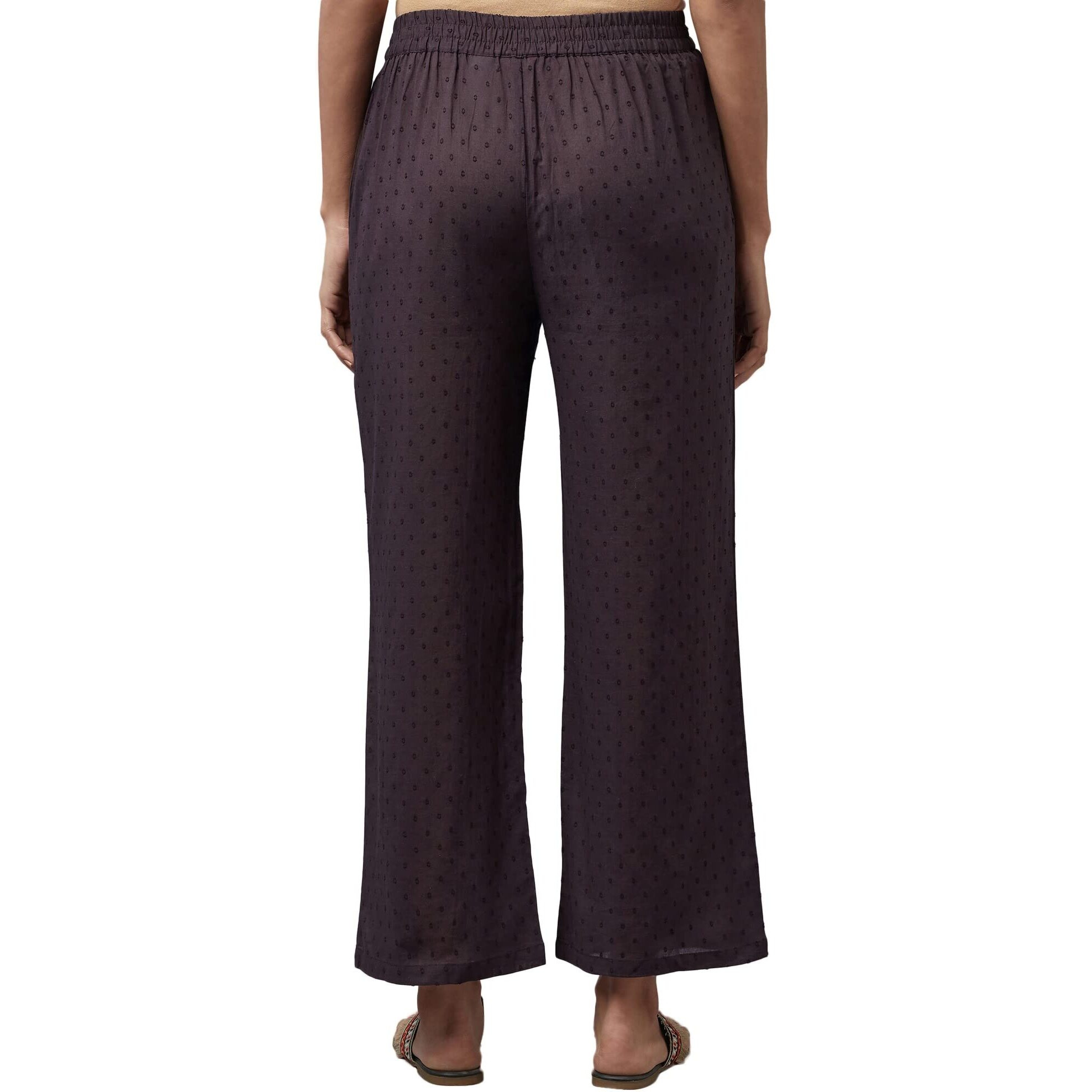 W Pure Cotton Strechable Parallel Pants For Women | Pure Cotton Parallel Pants For Women | Trousers For Women | W For Woman